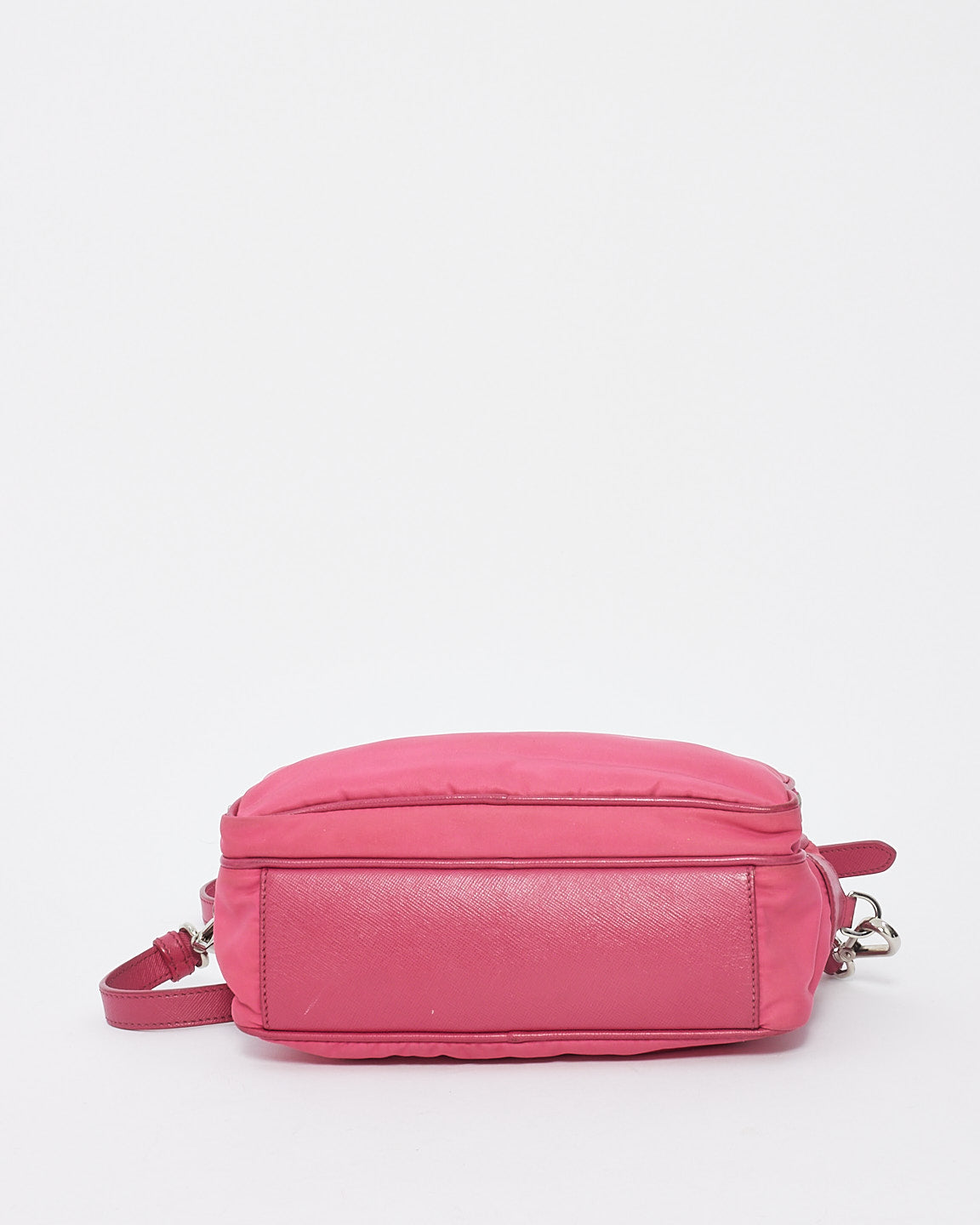 Prada Pink Nylon Crossbody Camera Bag