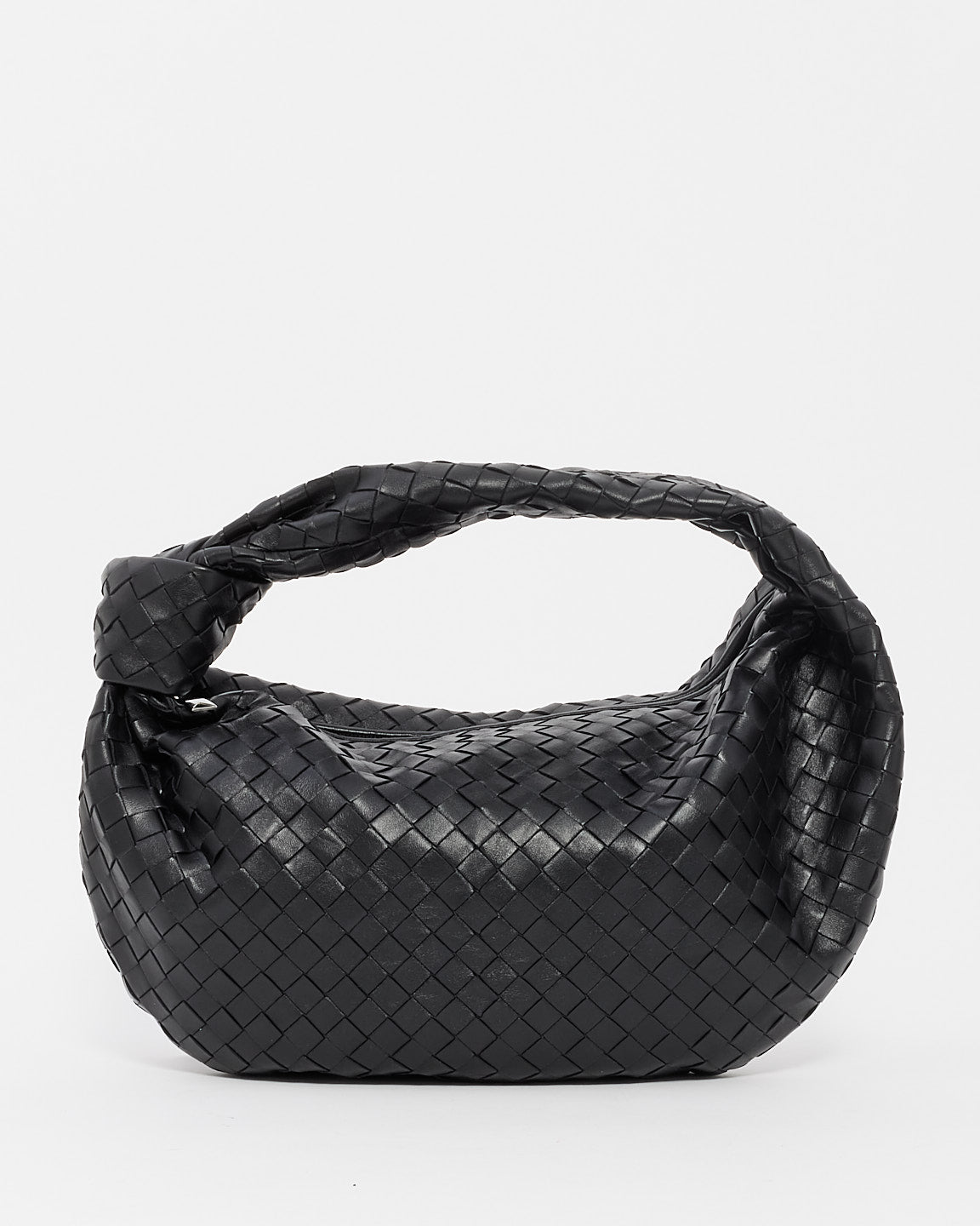 Bottega Veneta Petit sac Jodie en cuir intrecciato noir