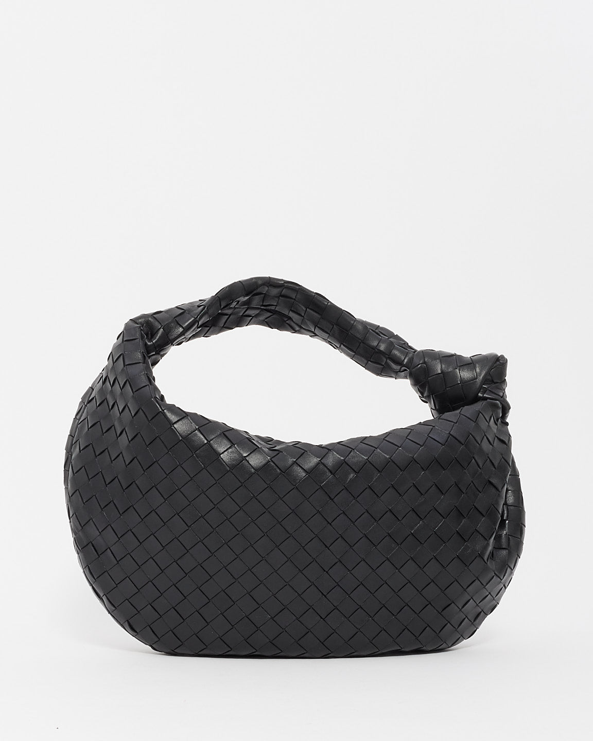 Bottega Veneta Petit sac Jodie en cuir intrecciato noir