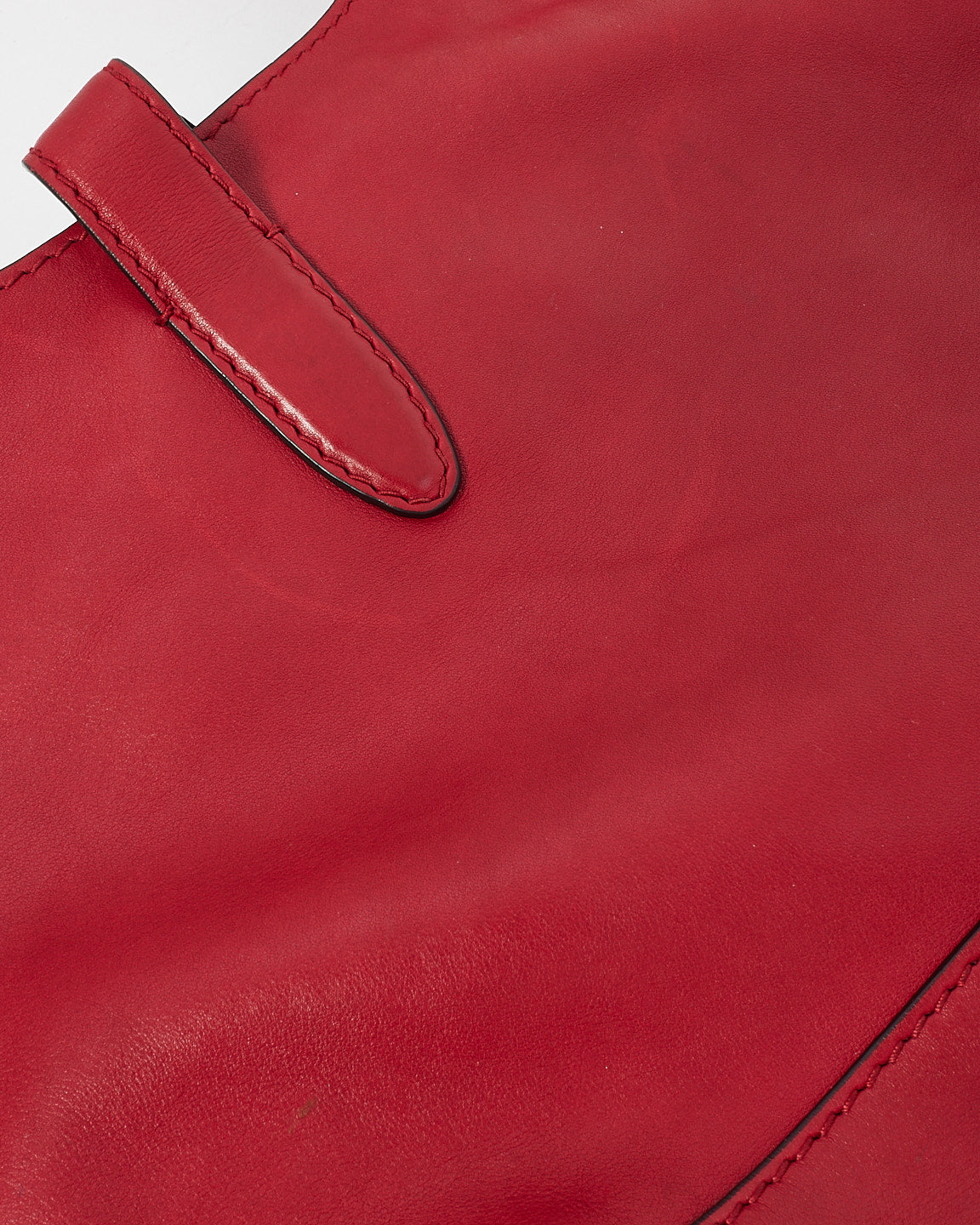 Gucci Red Leather 1961 Jackie Hobo Bag