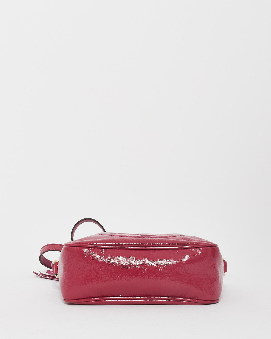 Gucci Fuchsia Pink Patent Leather Soho Disco Bag