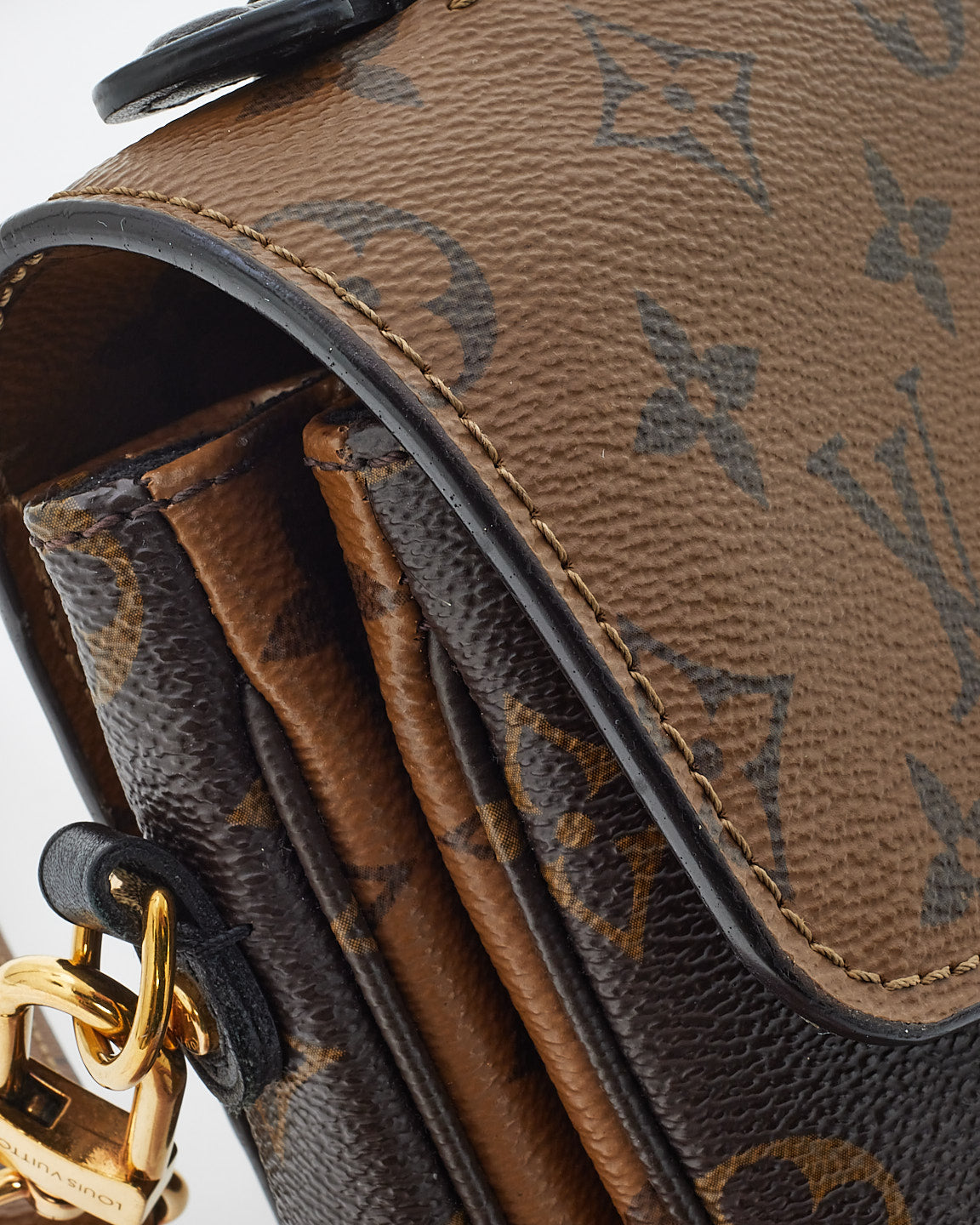 Louis Vuitton Reverse Monogram Canvas Pochette Metis Bag