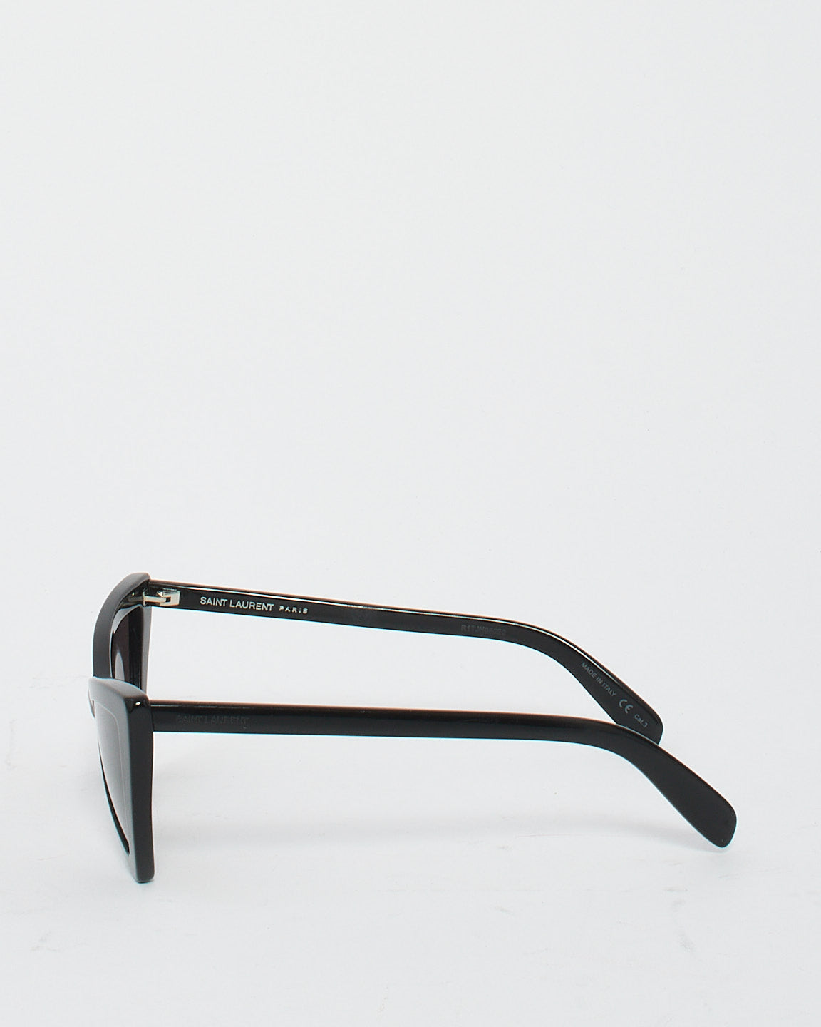 Saint Laurent Black Acetate Butterfly Frame Jerry Sunglasses SL207