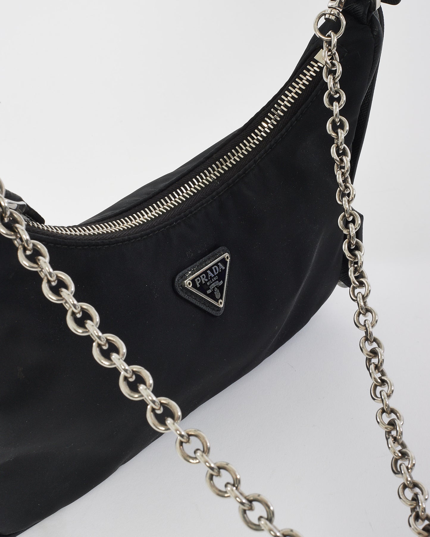 Prada Black Nylon Tessuto Re Edition 2005 Bag