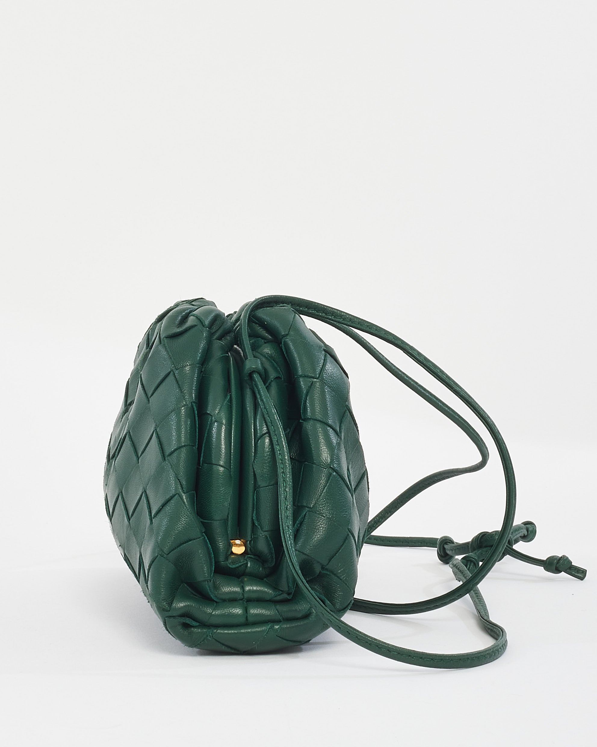 Green bottega clutch best sale