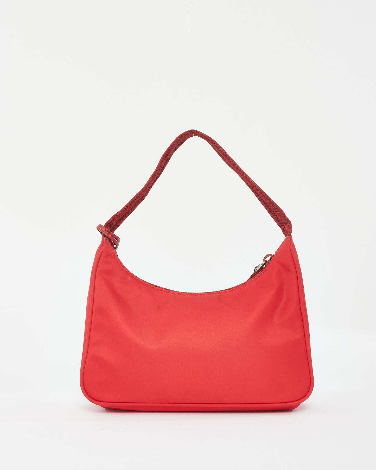 Prada Red Re-Edition 2000 Mini Hobo Bag