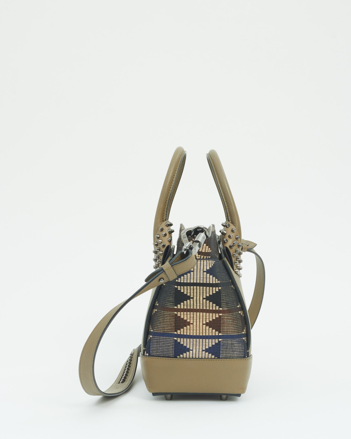 Christian Louboutin Taupe Leather Eloise Tote Bag