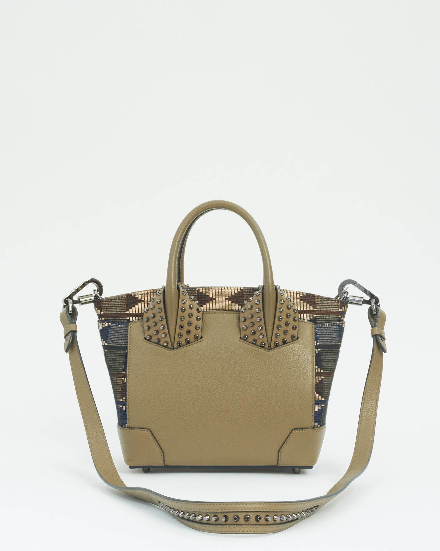 Christian Louboutin Taupe Leather Eloise Tote Bag