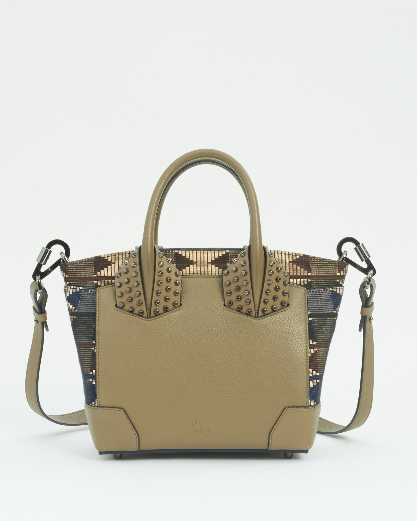 Christian Louboutin Taupe Leather Eloise Tote Bag