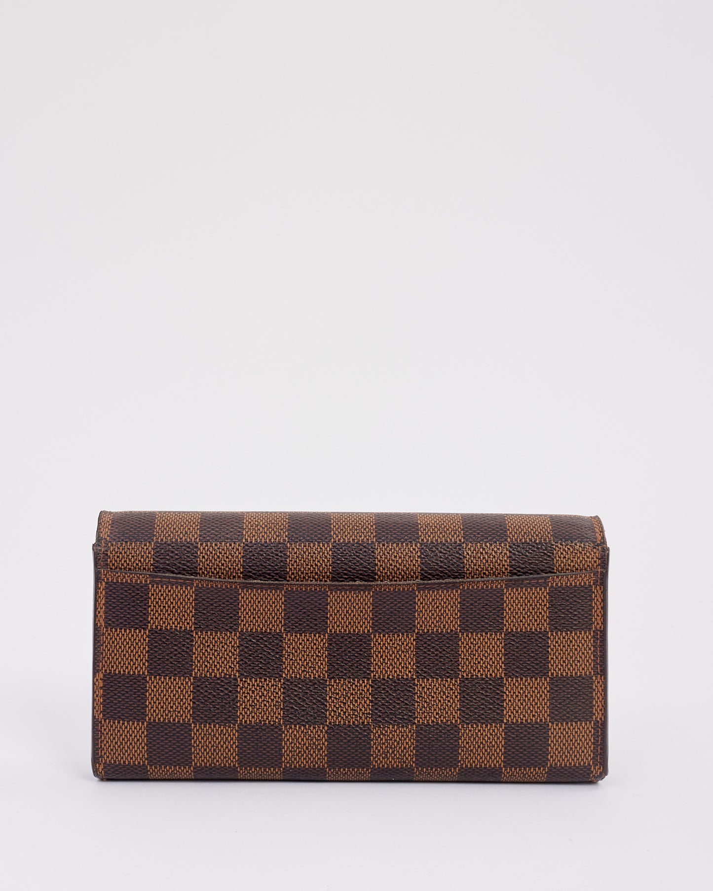 Louis Vuitton Damier Ebene Canvas Sarah Wallet