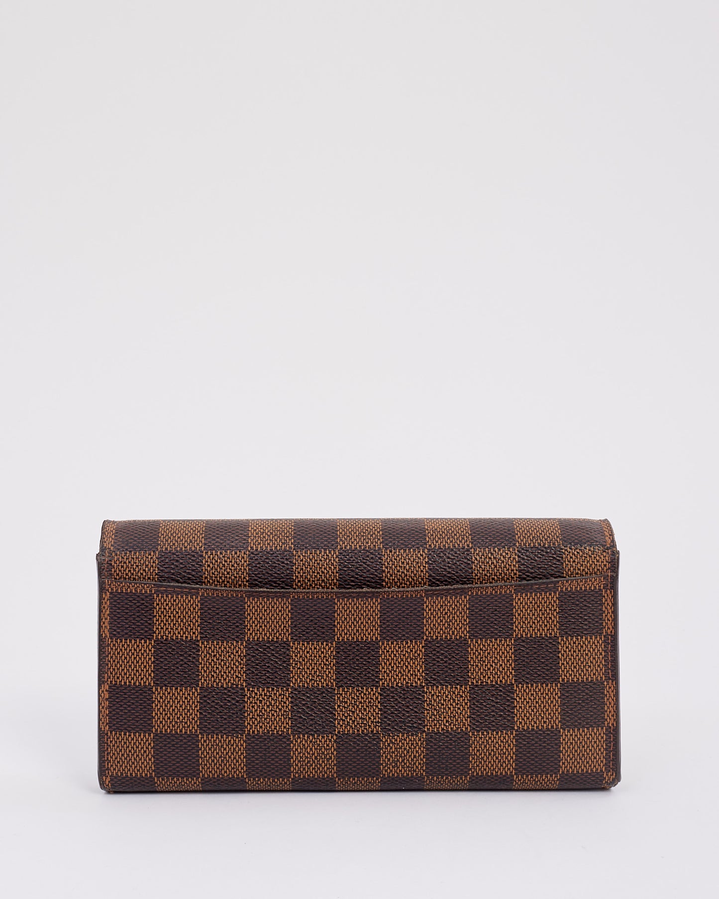 Louis Vuitton Damier Ebene Canvas Sarah Wallet