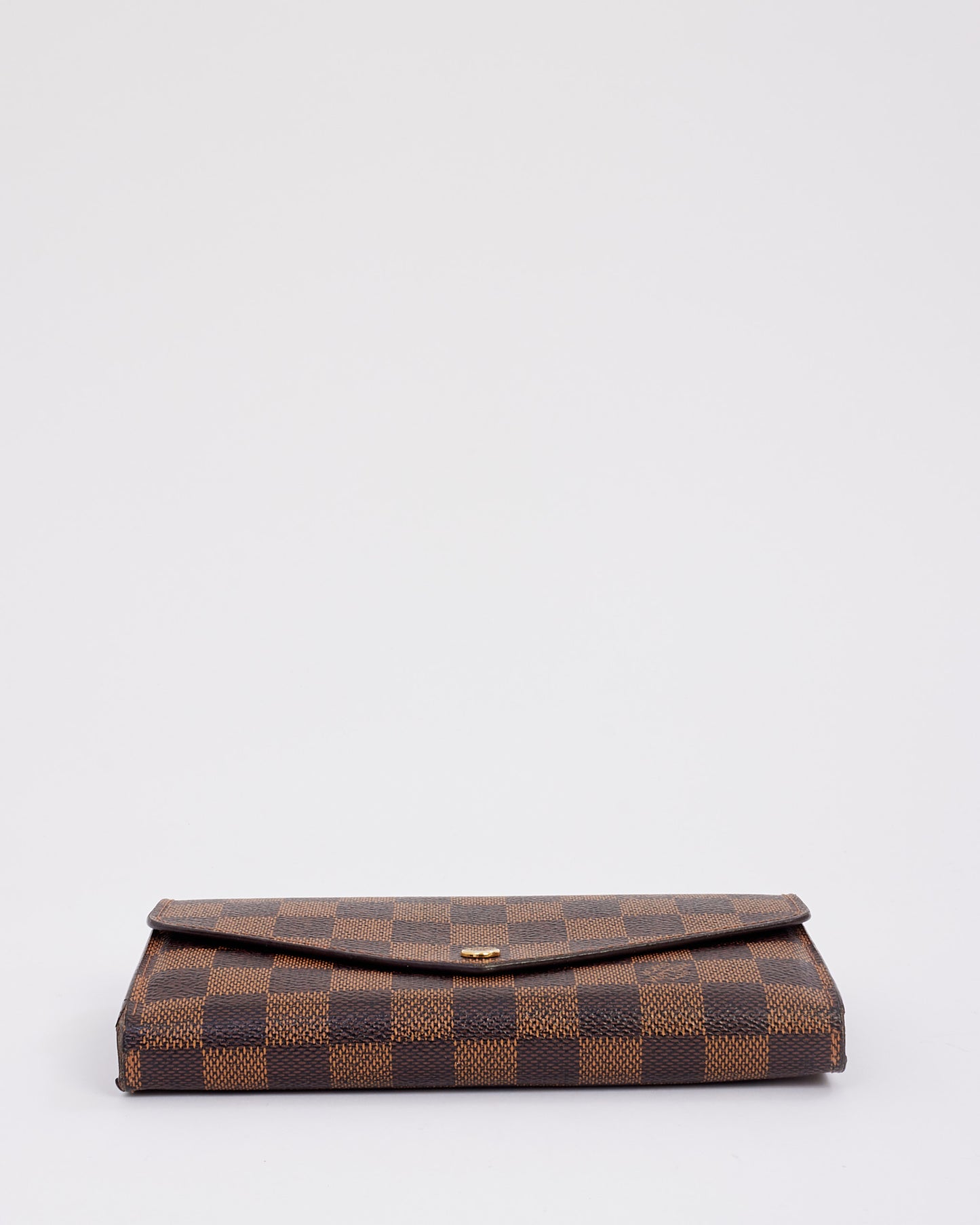 Louis Vuitton Damier Ebene Canvas Sarah Wallet