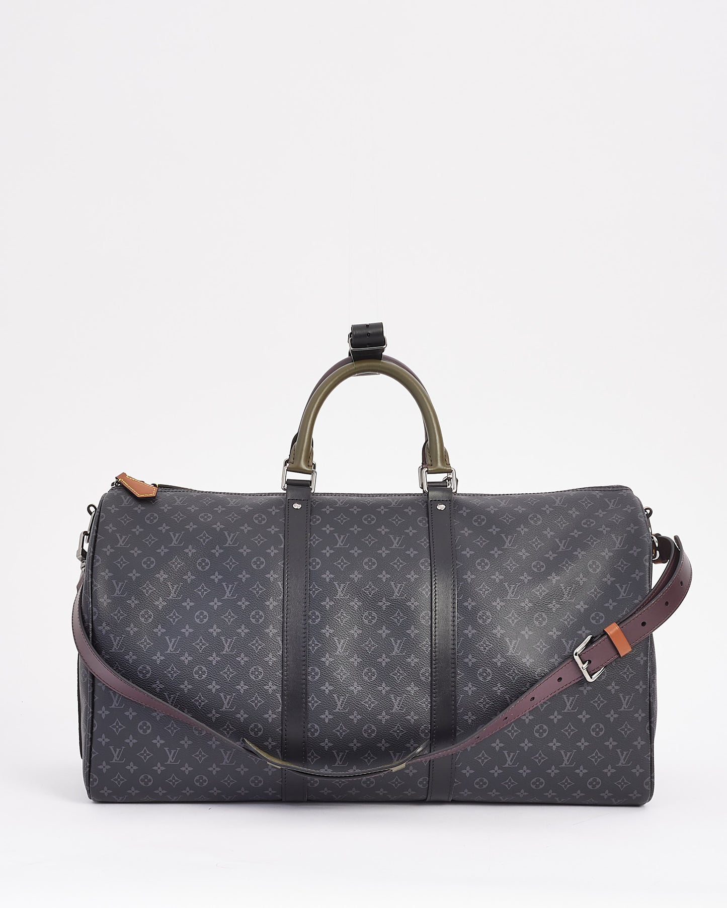 Louis Vuitton Monogram Eclipse Article De Voyage Keepall 50