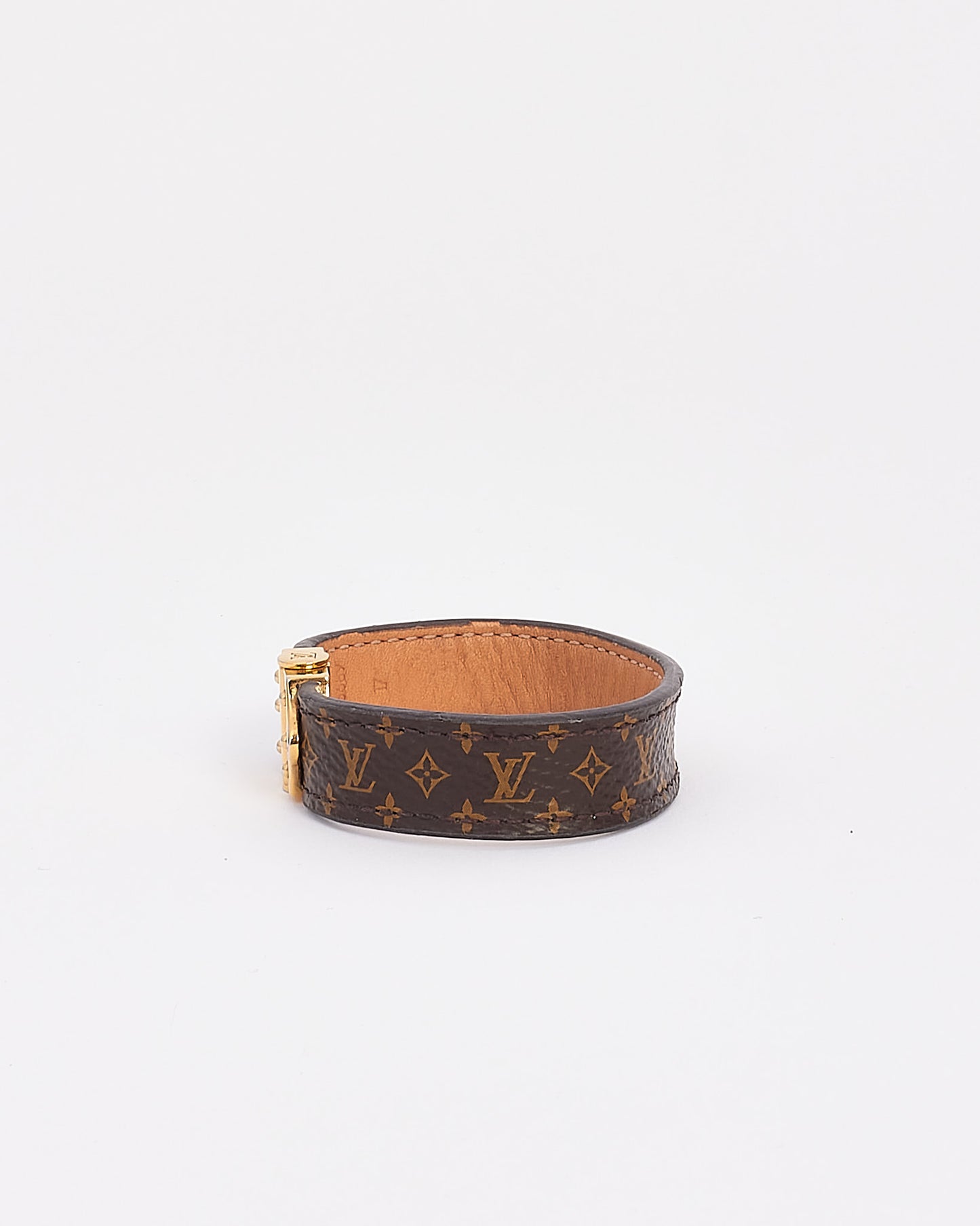 Louis Vuitton Monogram Nano Logo Coated Canvas Spirit Bracelet