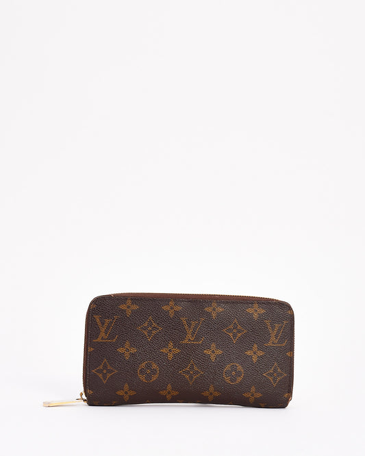 Louis Vuitton Monogram Canvas Zippy Wallet