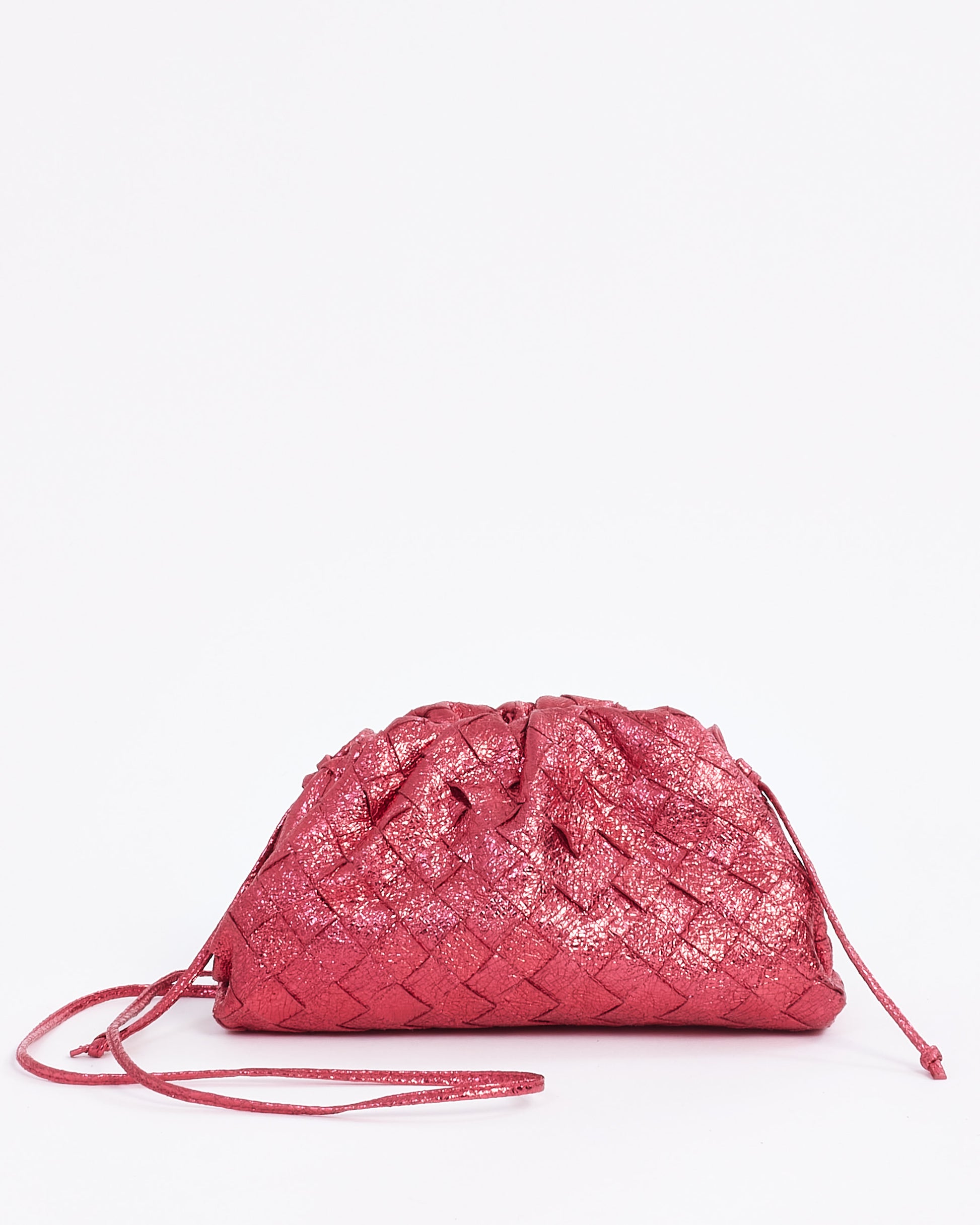 bottega veneta metallic bag