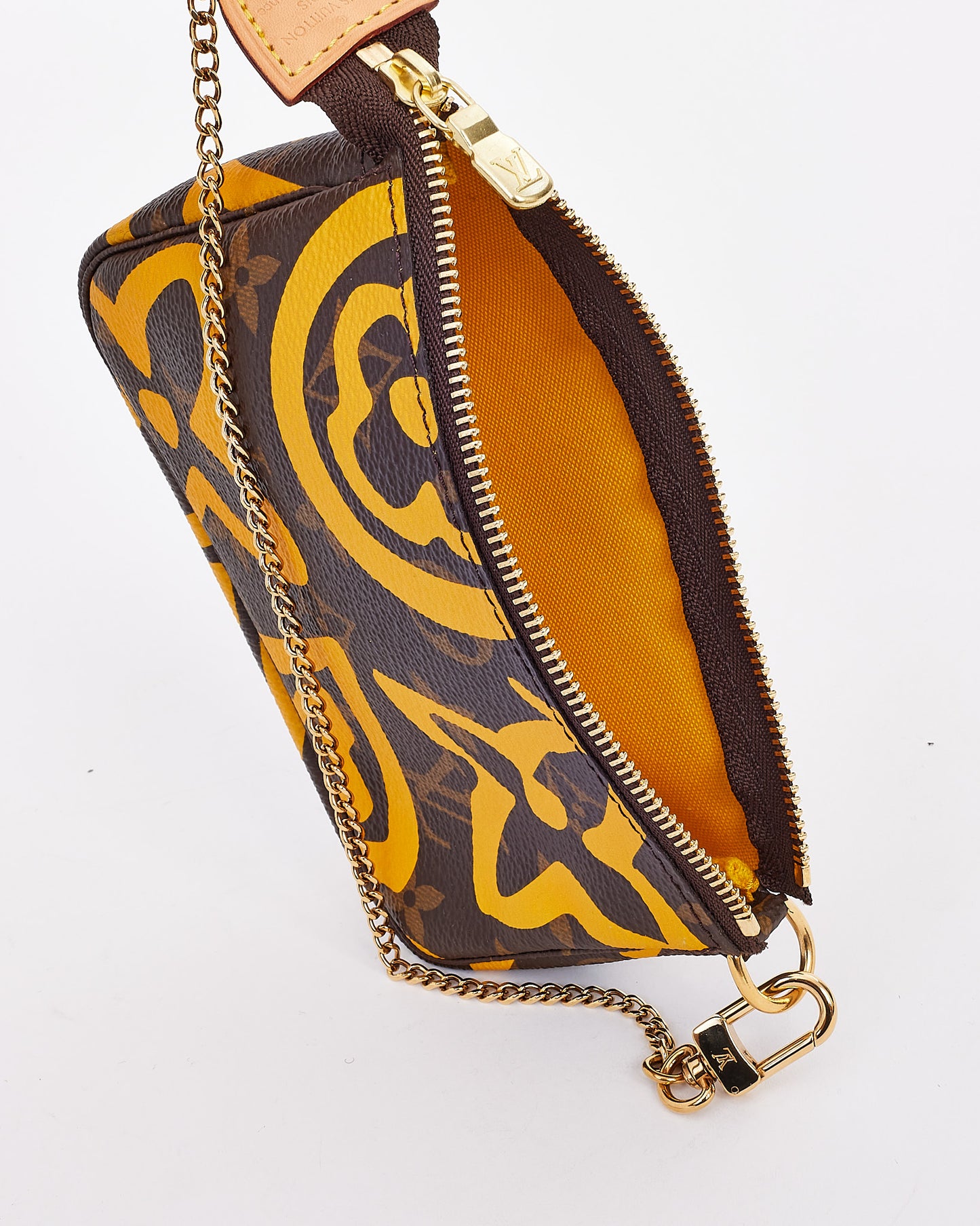 Louis Vuitton Monogram & Yellow Canvas Cancun Mini Pochette Accessoires