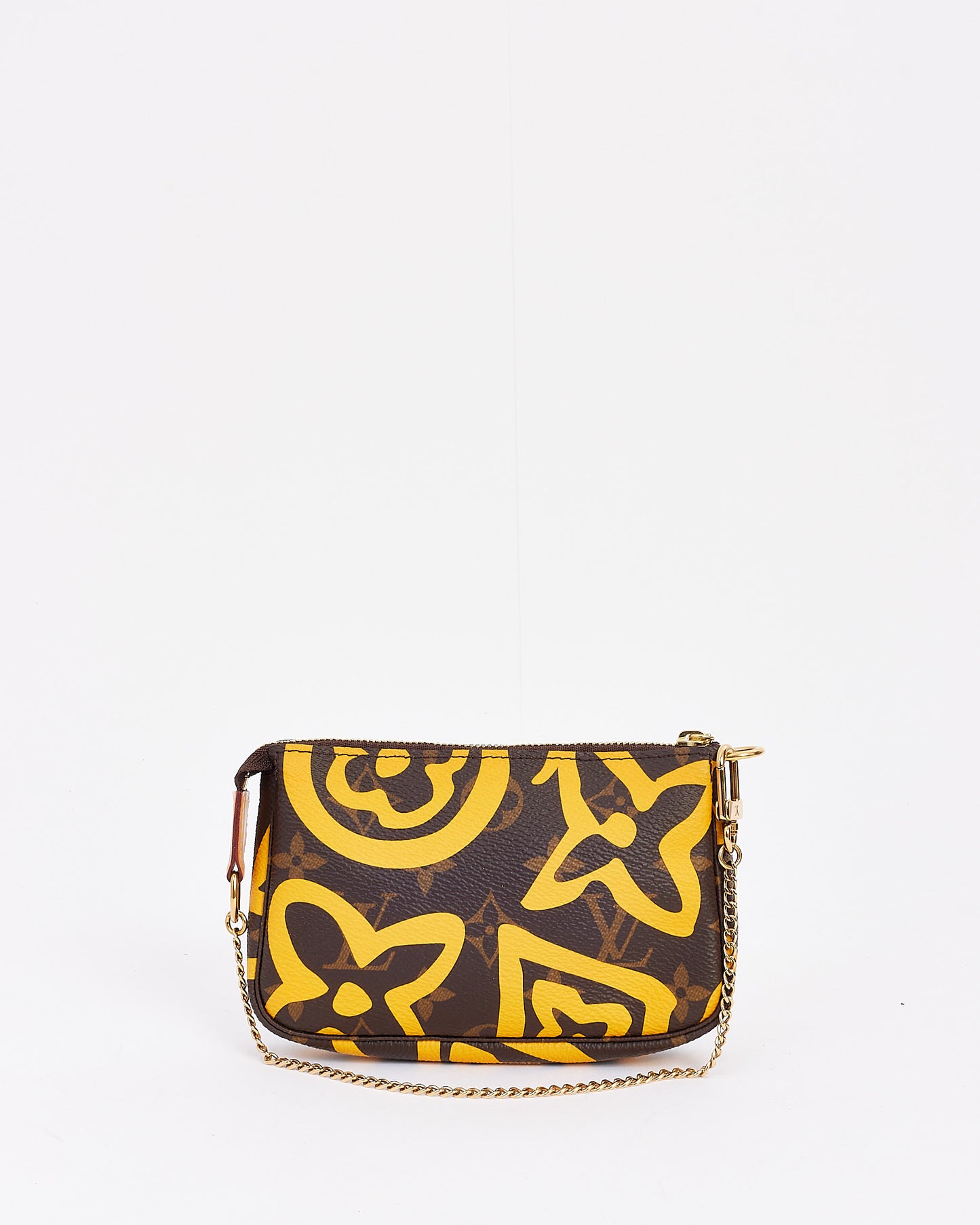 Louis Vuitton Monogram & Yellow Canvas Cancun Mini Pochette Accessoires