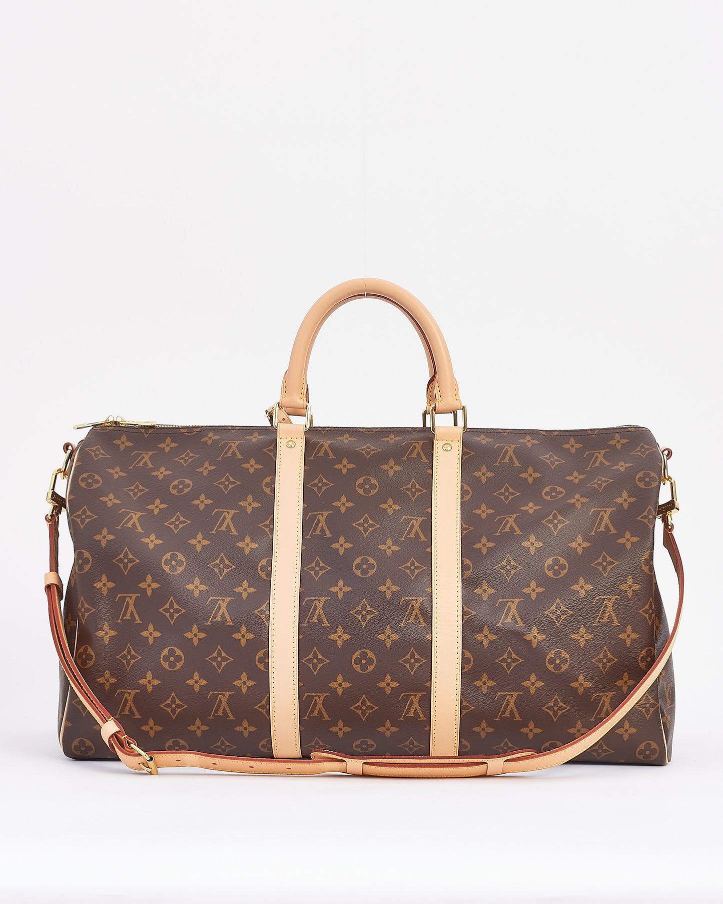 Louis Vuitton Monogram Canvas Keepall 50 Bandoulière Bag