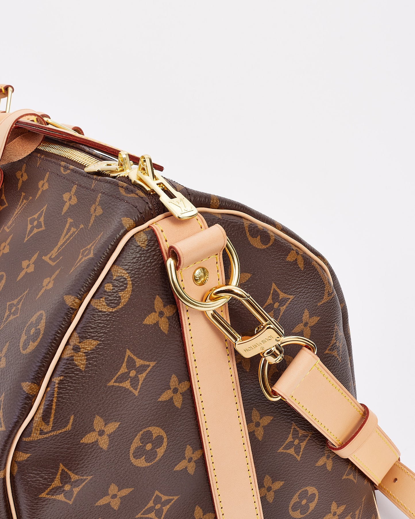 Louis Vuitton Monogram Canvas Keepall 50 Bandoulière Bag