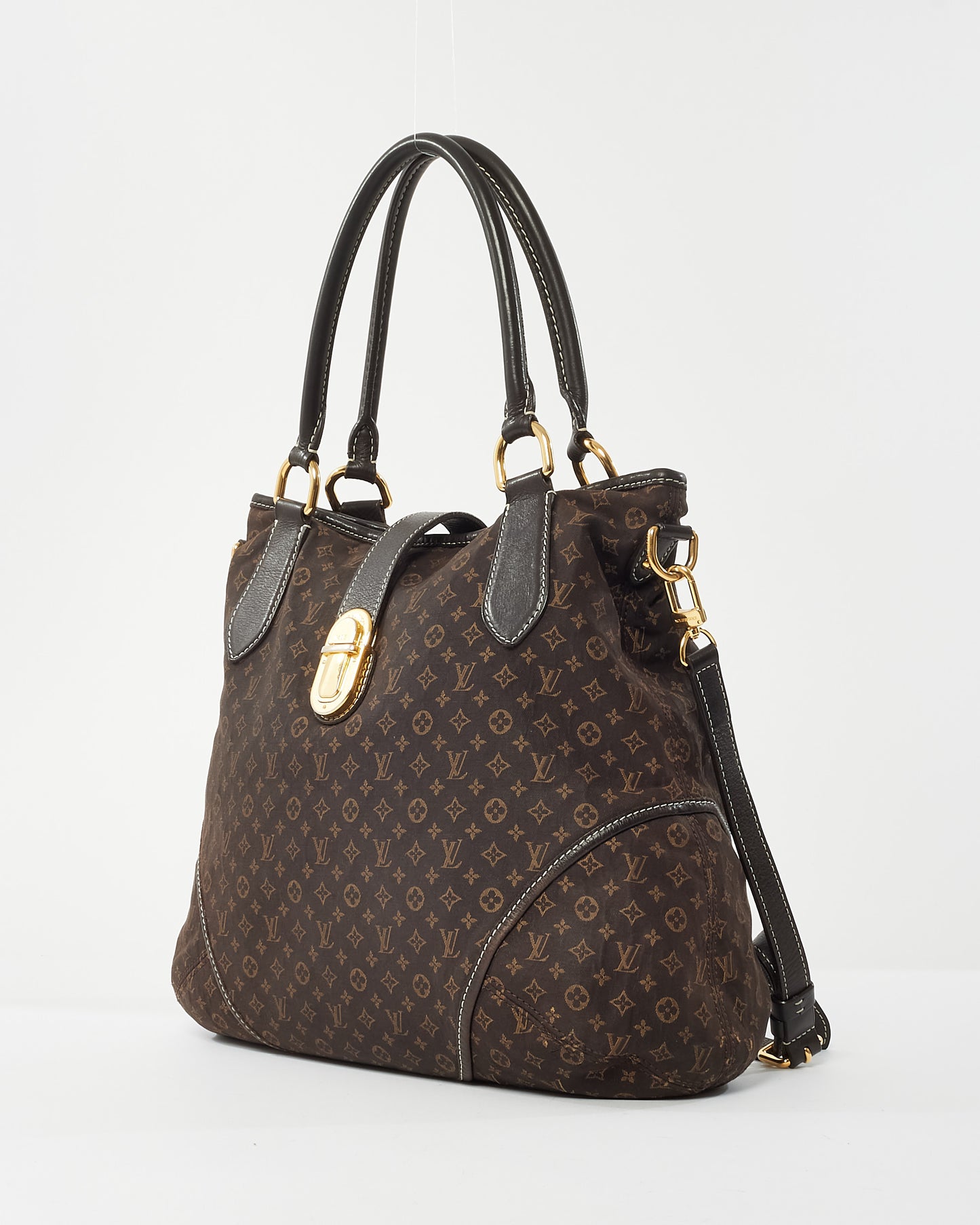 Louis Vuitton Brown Monogram Canvas Medium Lin Shoulder Bag