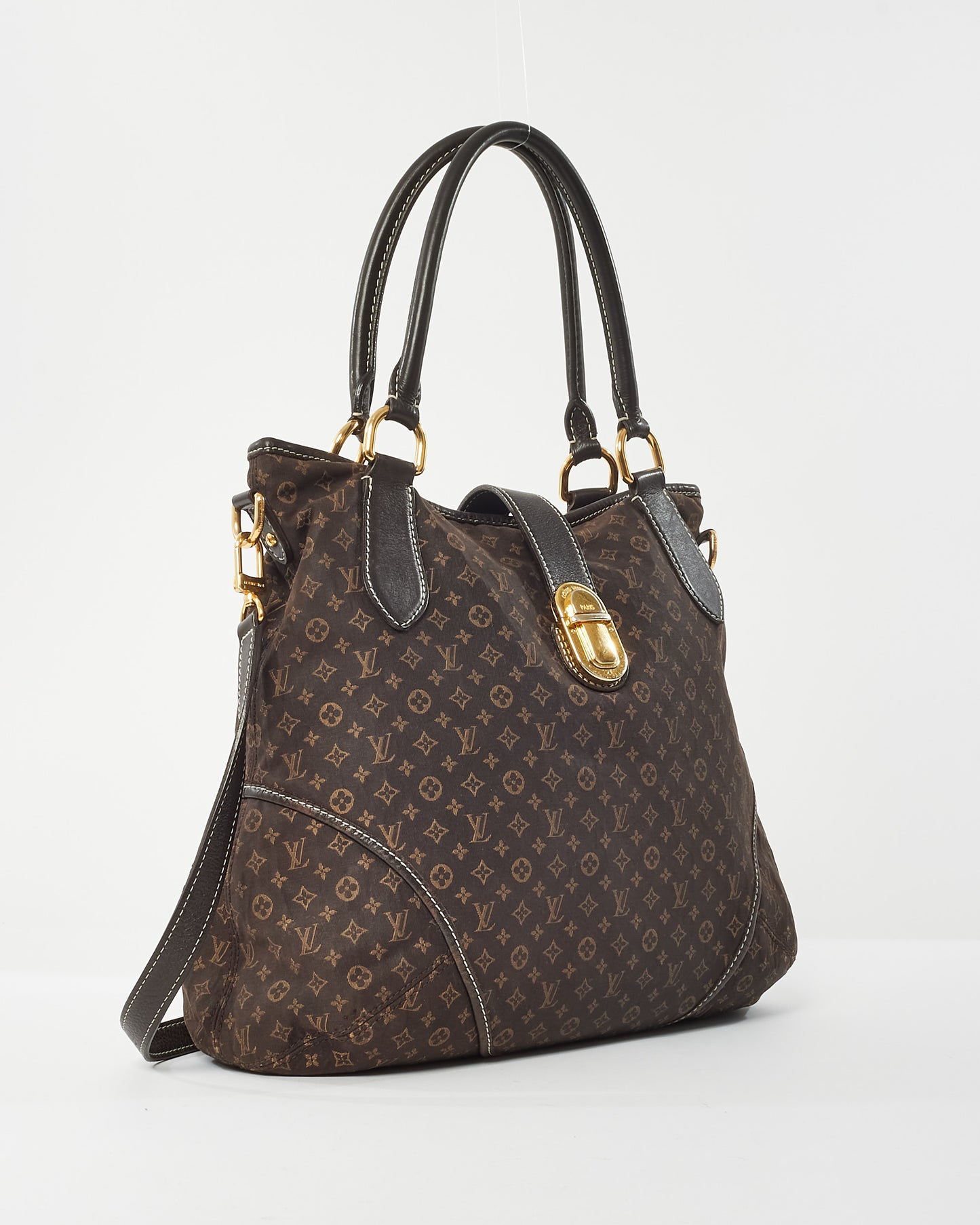 Louis Vuitton Brown Monogram Canvas Medium Lin Shoulder Bag