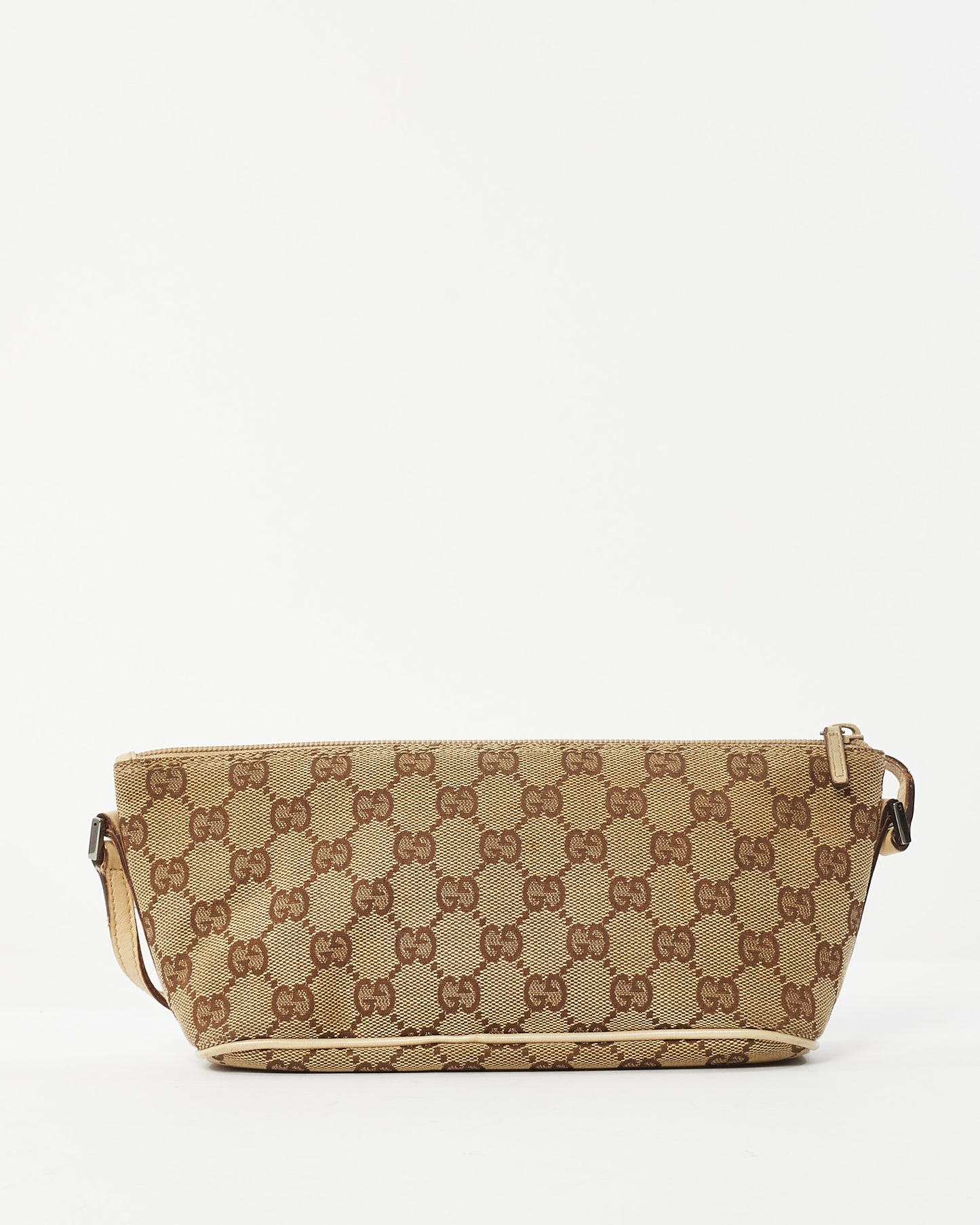 Gucci GG Supreme Canvas Boat Pochette Shoulder Bag