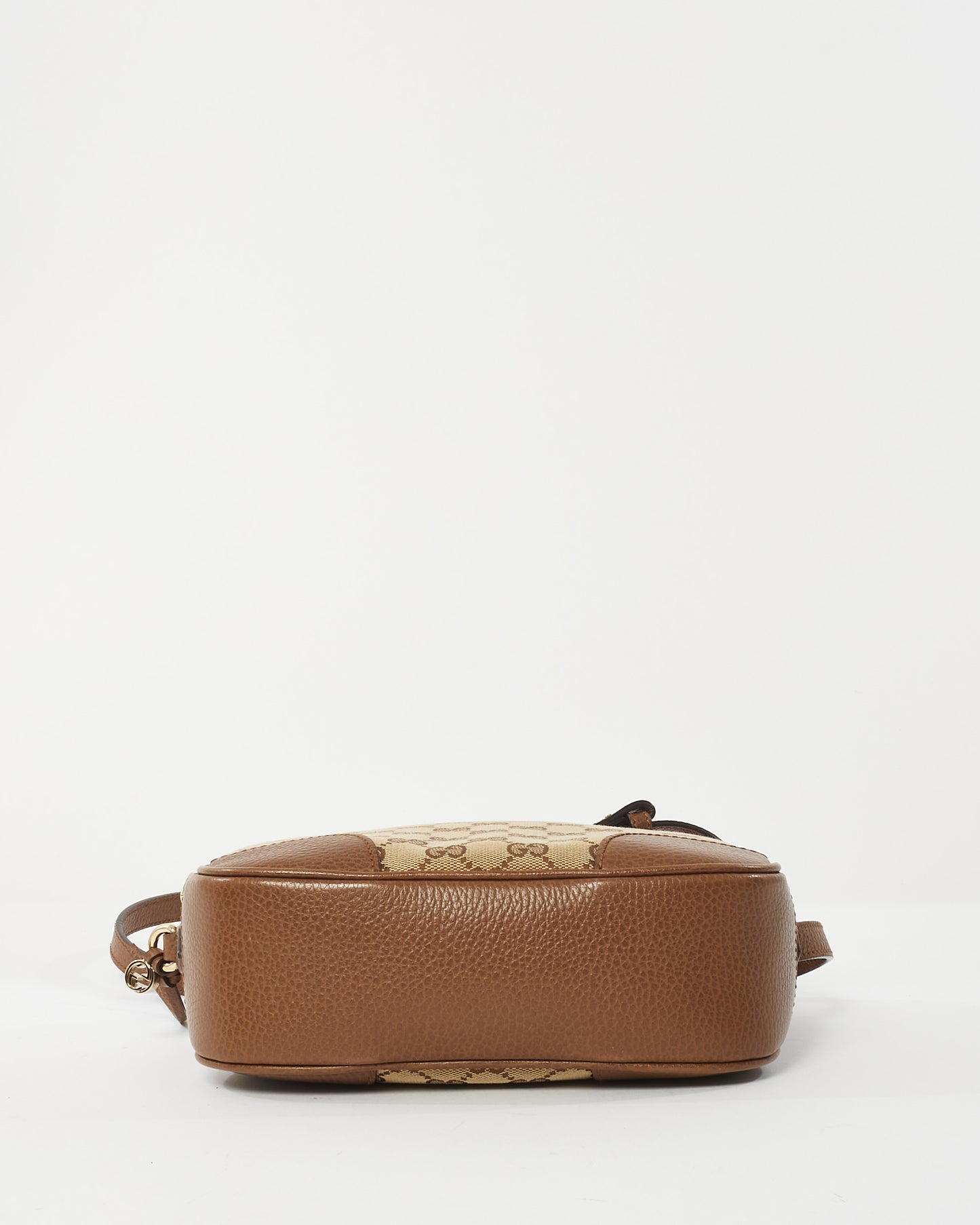 Gucci Brown GG Canvas Mini Bree Crossbody Bag