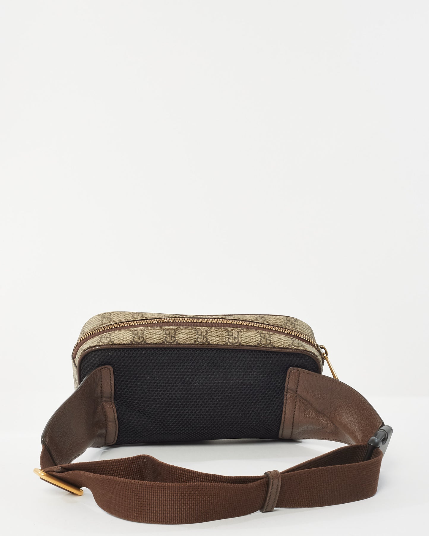 Gucci Monogram Coated Canvas Ophidia Web Belt Bag