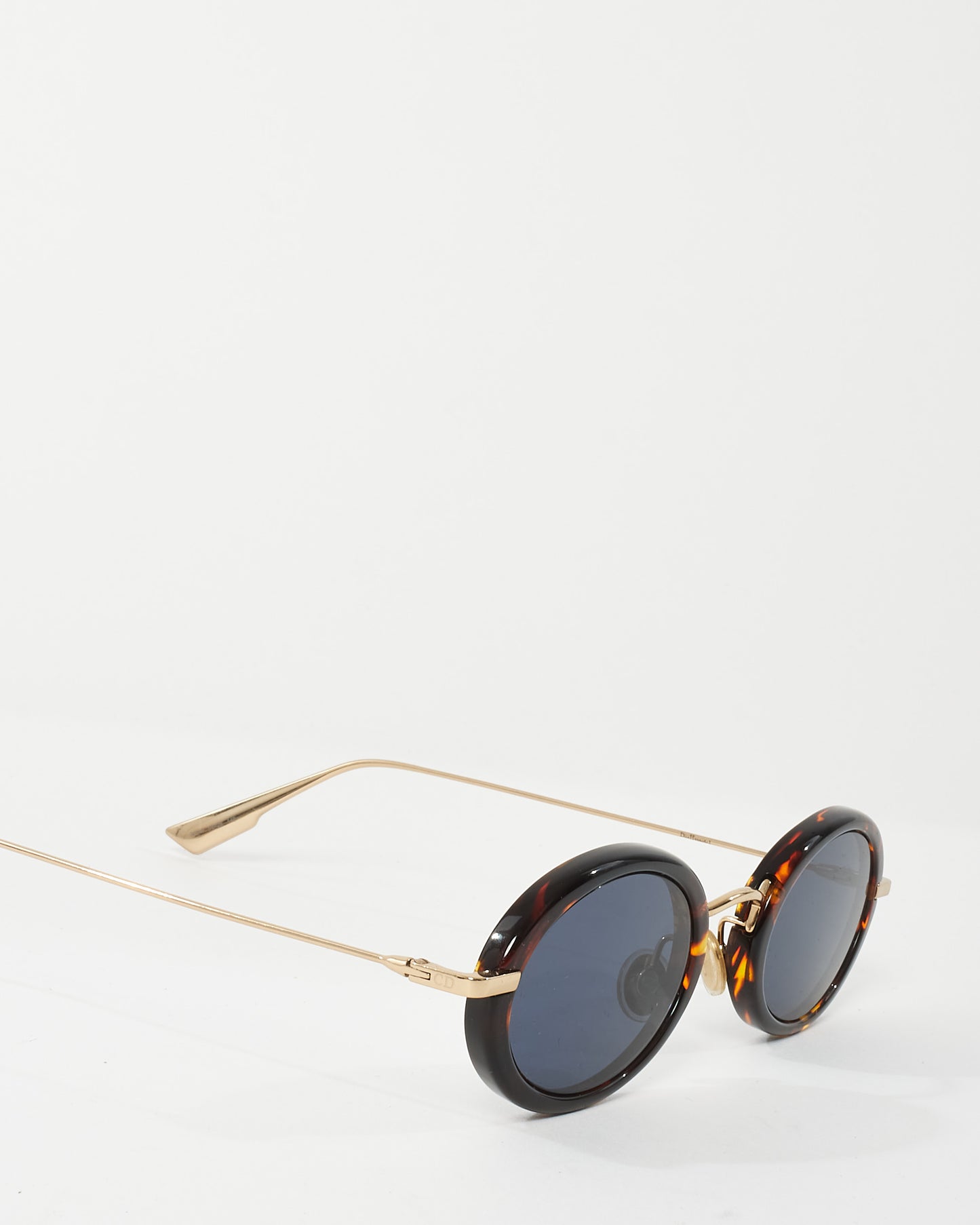 Dior Tortoise Small Oval Frame Hypnotic Sunglasses