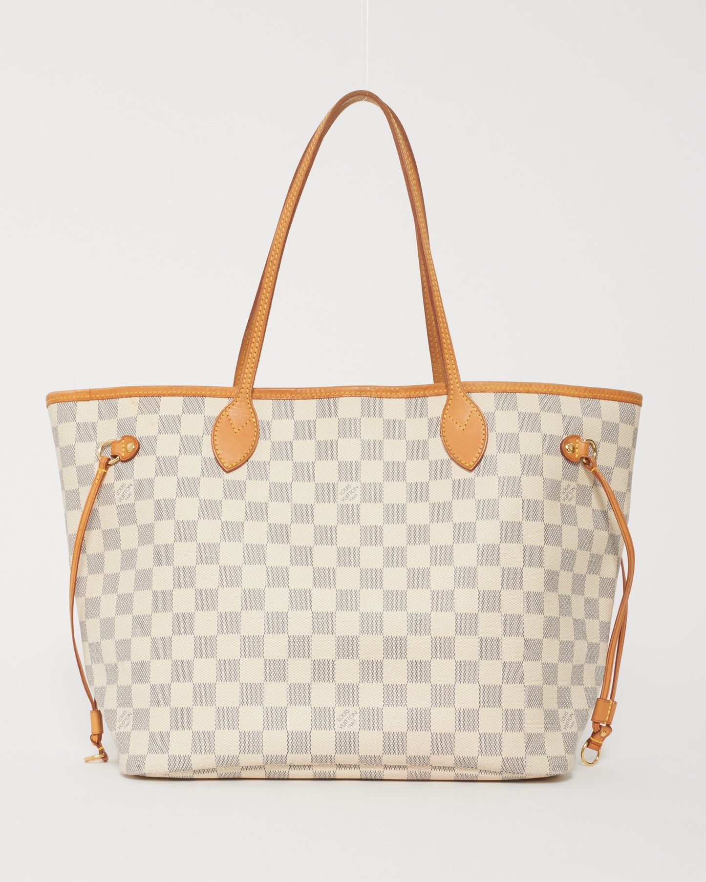 Louis Vuitton Damier Azur Canvas Neverfull MM Tote Bag - NO POUCH