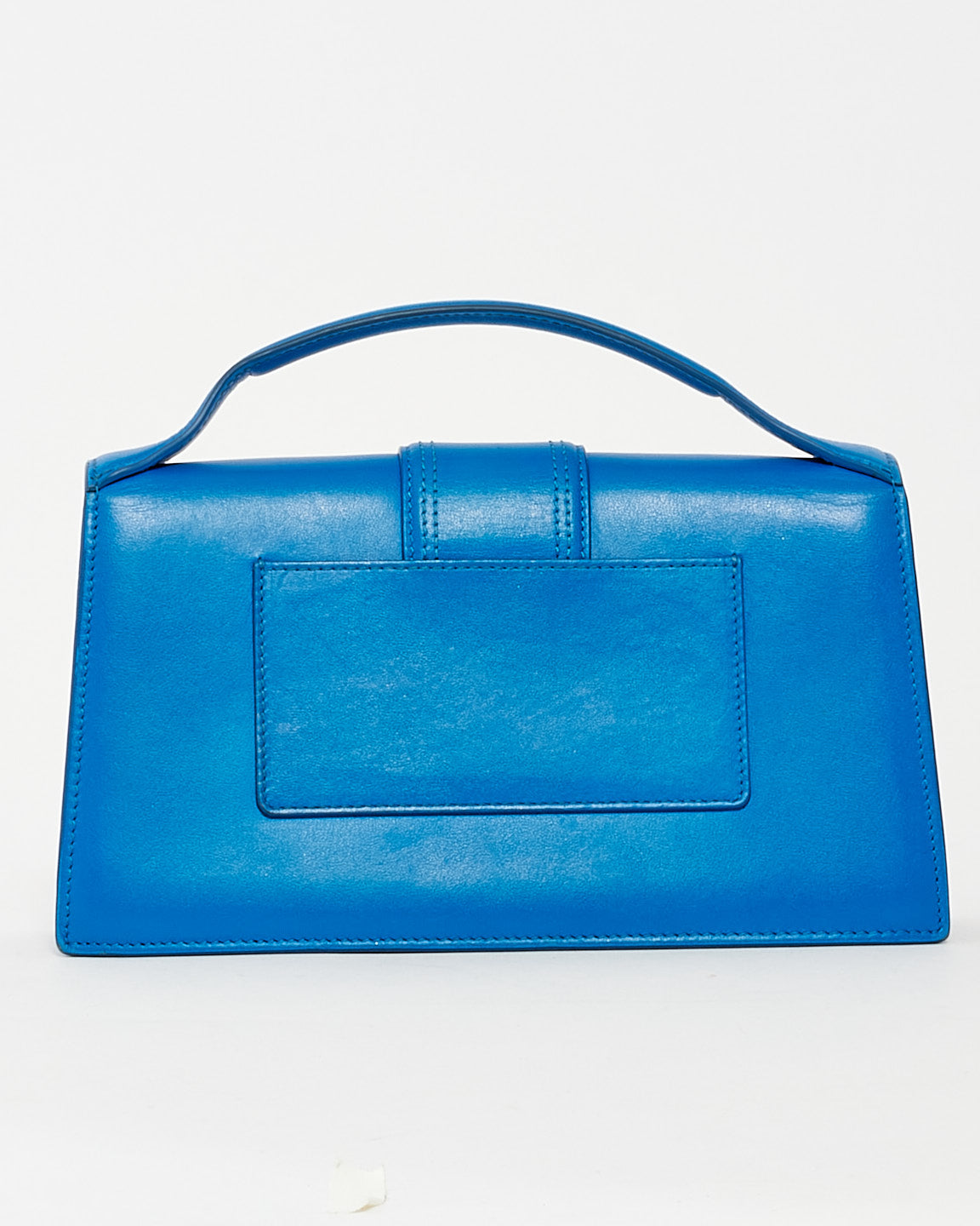 Jacquemus Blue Leather 'Le Grand Bambino' Bag