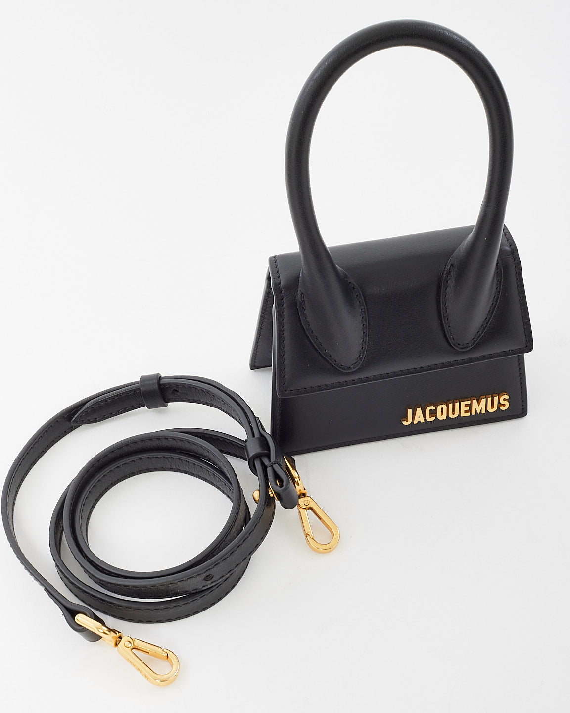 Jacquemus Mini Sac "Le Chiquito" en Cuir Noir