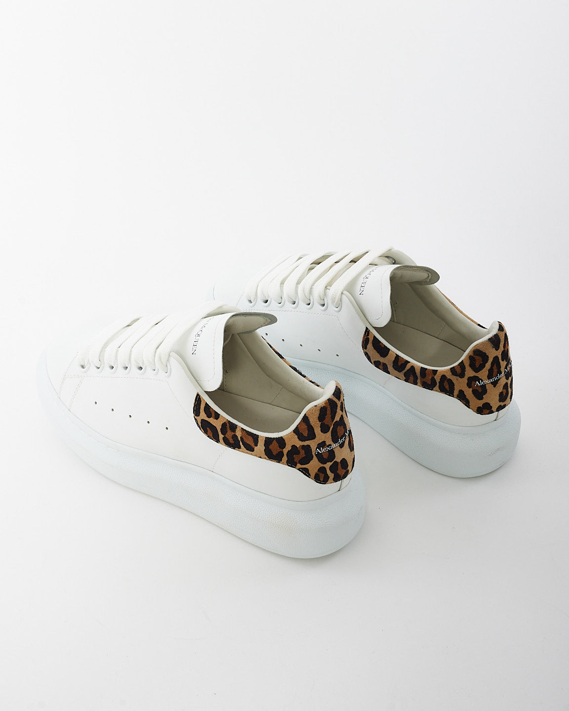 Alexander mcqueen sale sneakers leopard