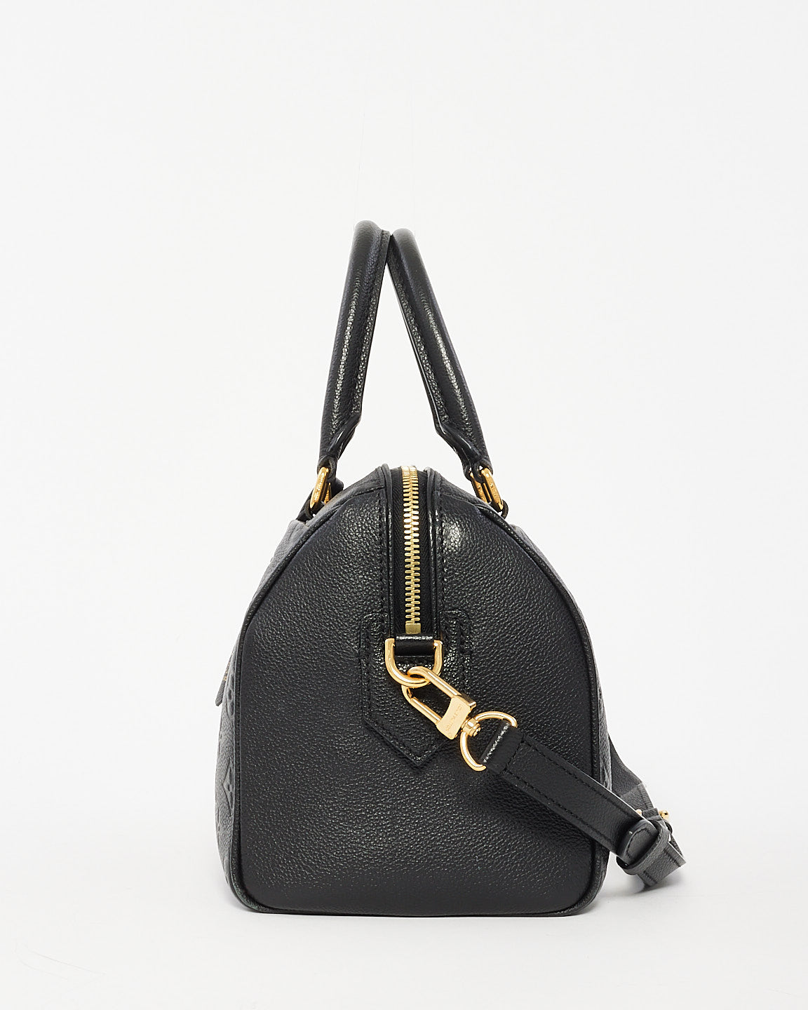 Louis Vuitton Black Monogram Empreinte Speedy 25 Bandoulière