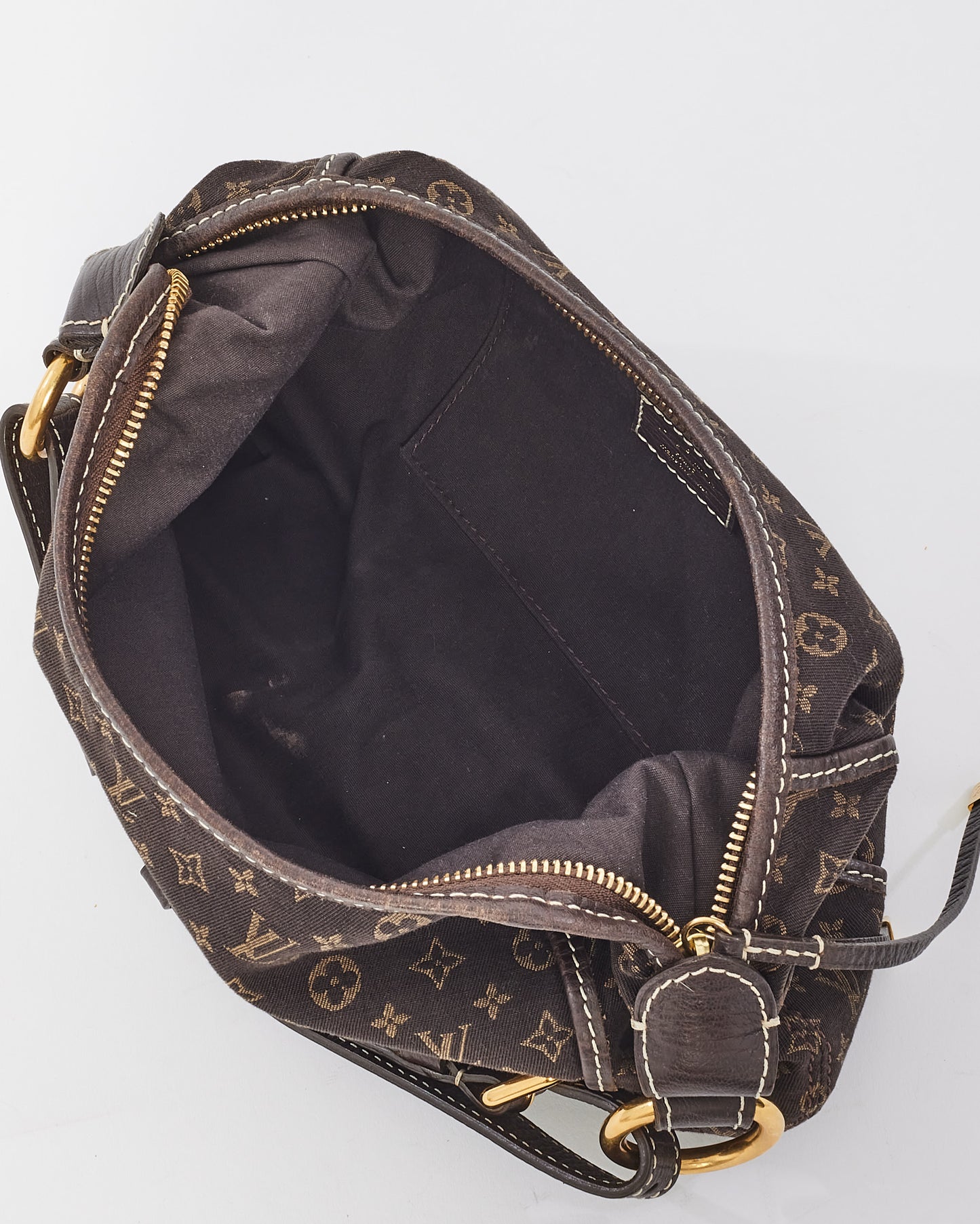 Louis Vuitton Brown Monogram Canvas Mini Lin Shoulder Bag