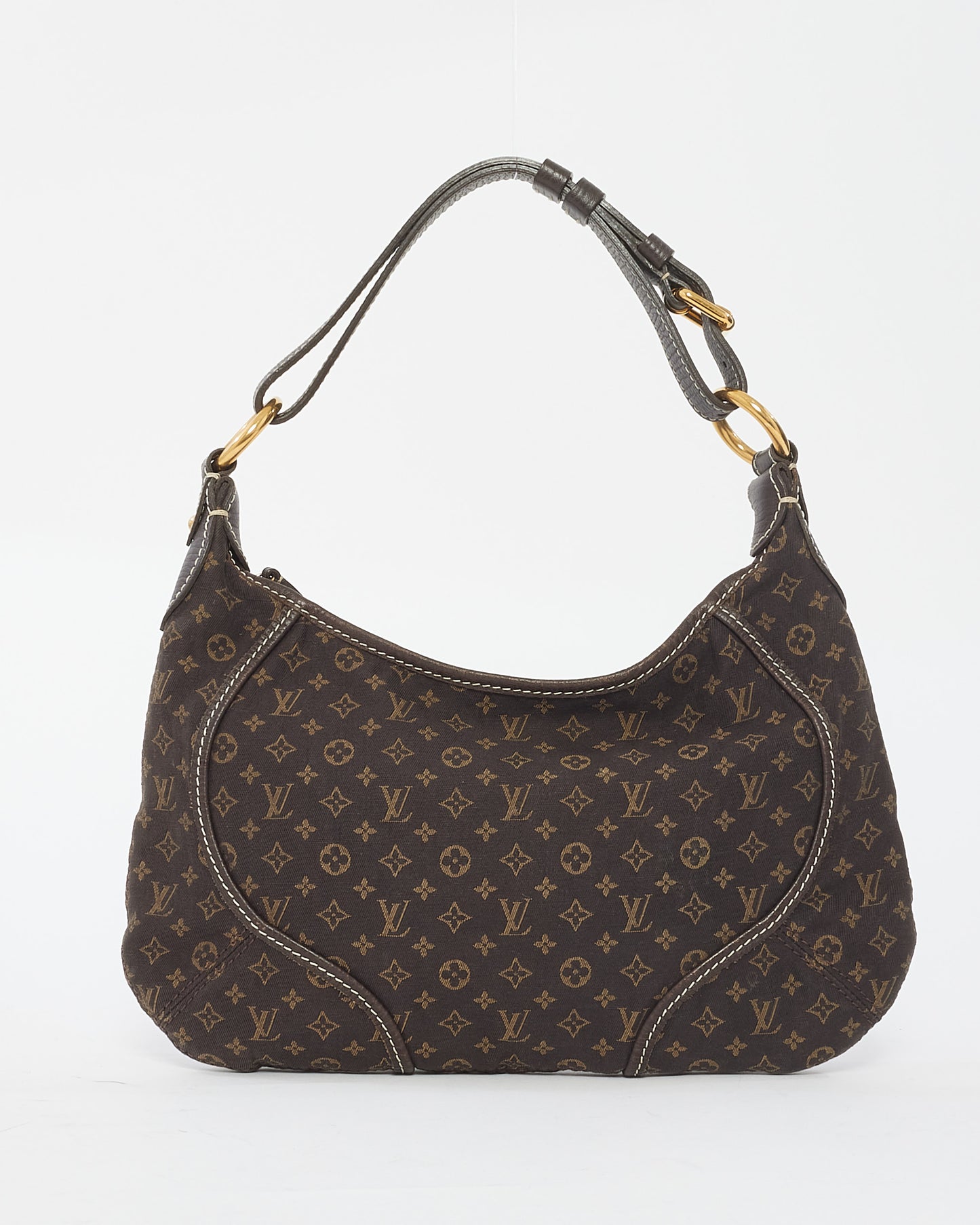 Louis Vuitton Brown Monogram Canvas Mini Lin Shoulder Bag