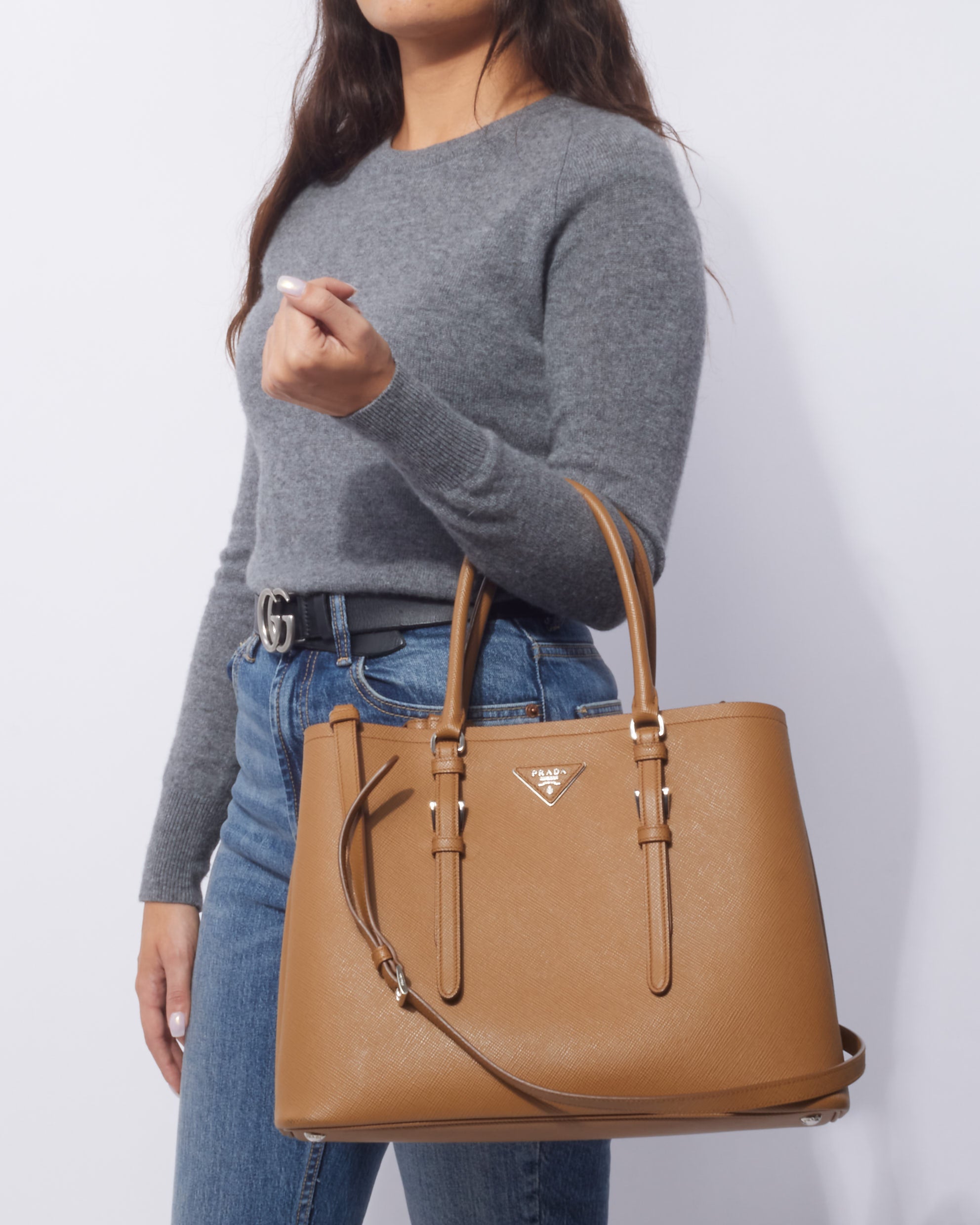 Tote Saffiano Tan & New suede 2 bags popular