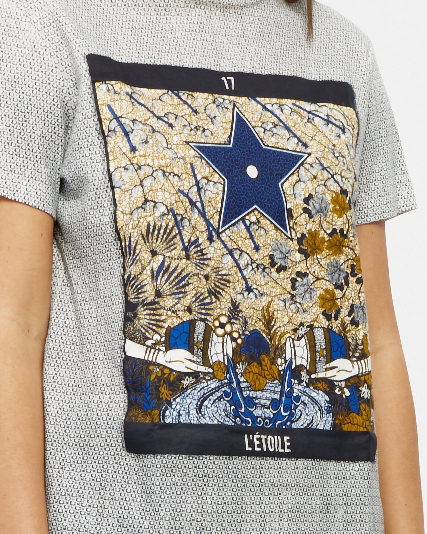 Dior White/Blue L'Étoile T-Shirt - S