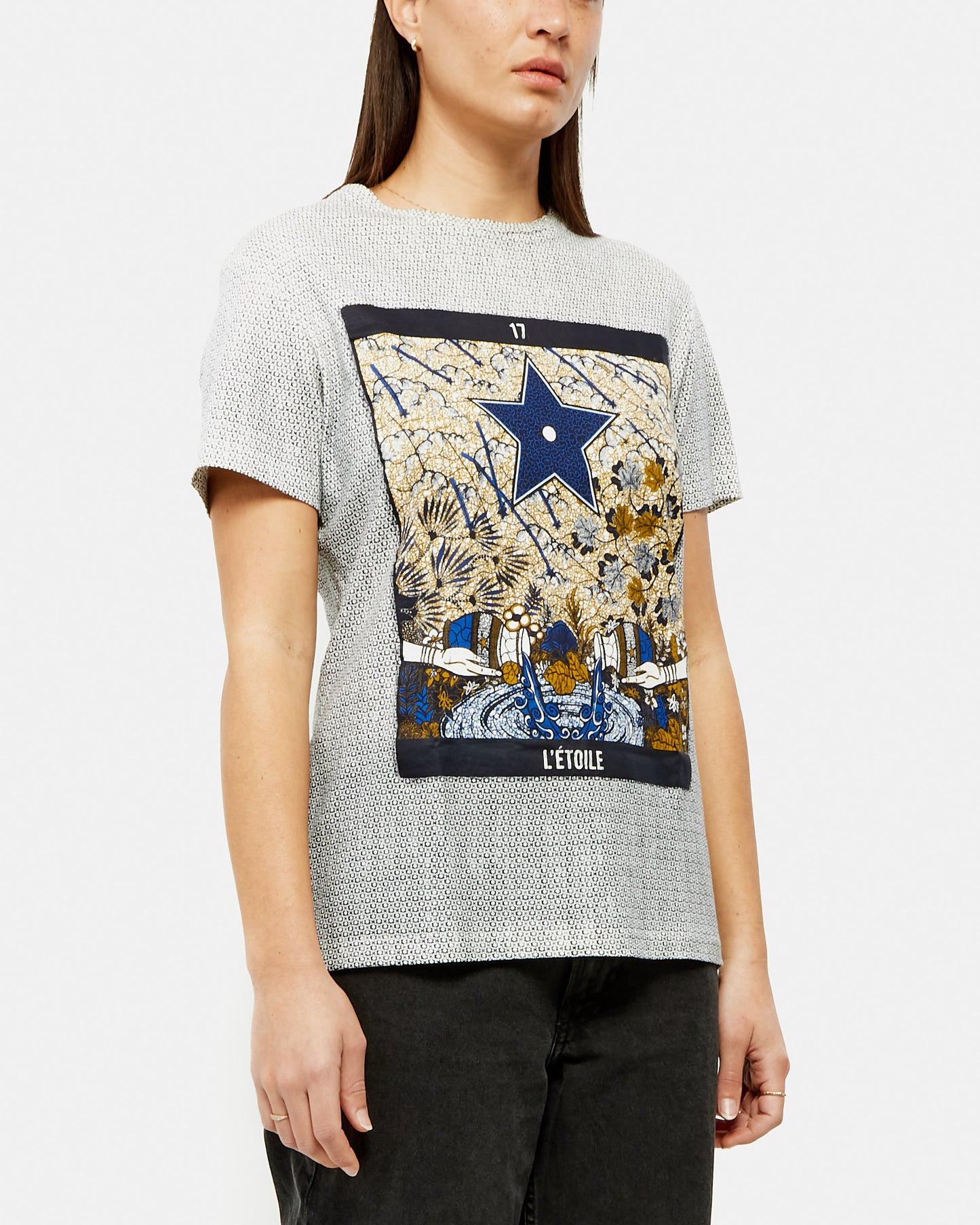 Dior White/Blue L'Étoile T-Shirt - S