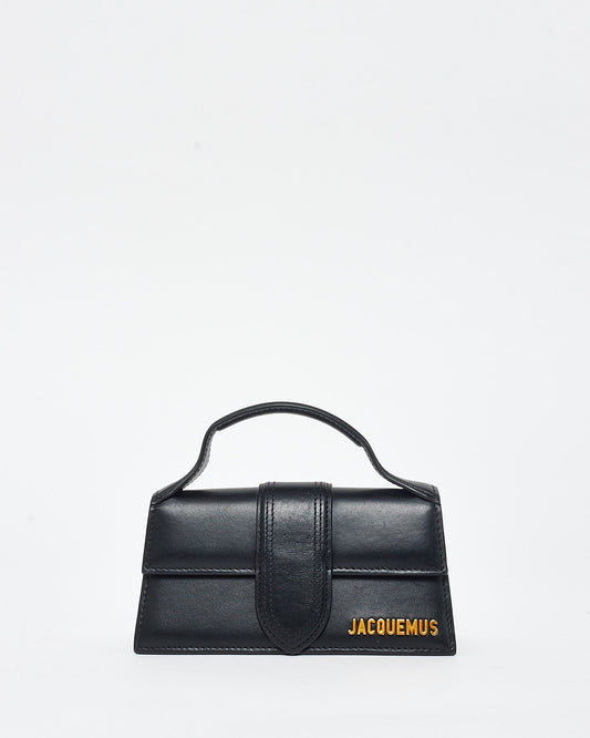 Jacquemus Black Leather Mini Le Bambino Bag