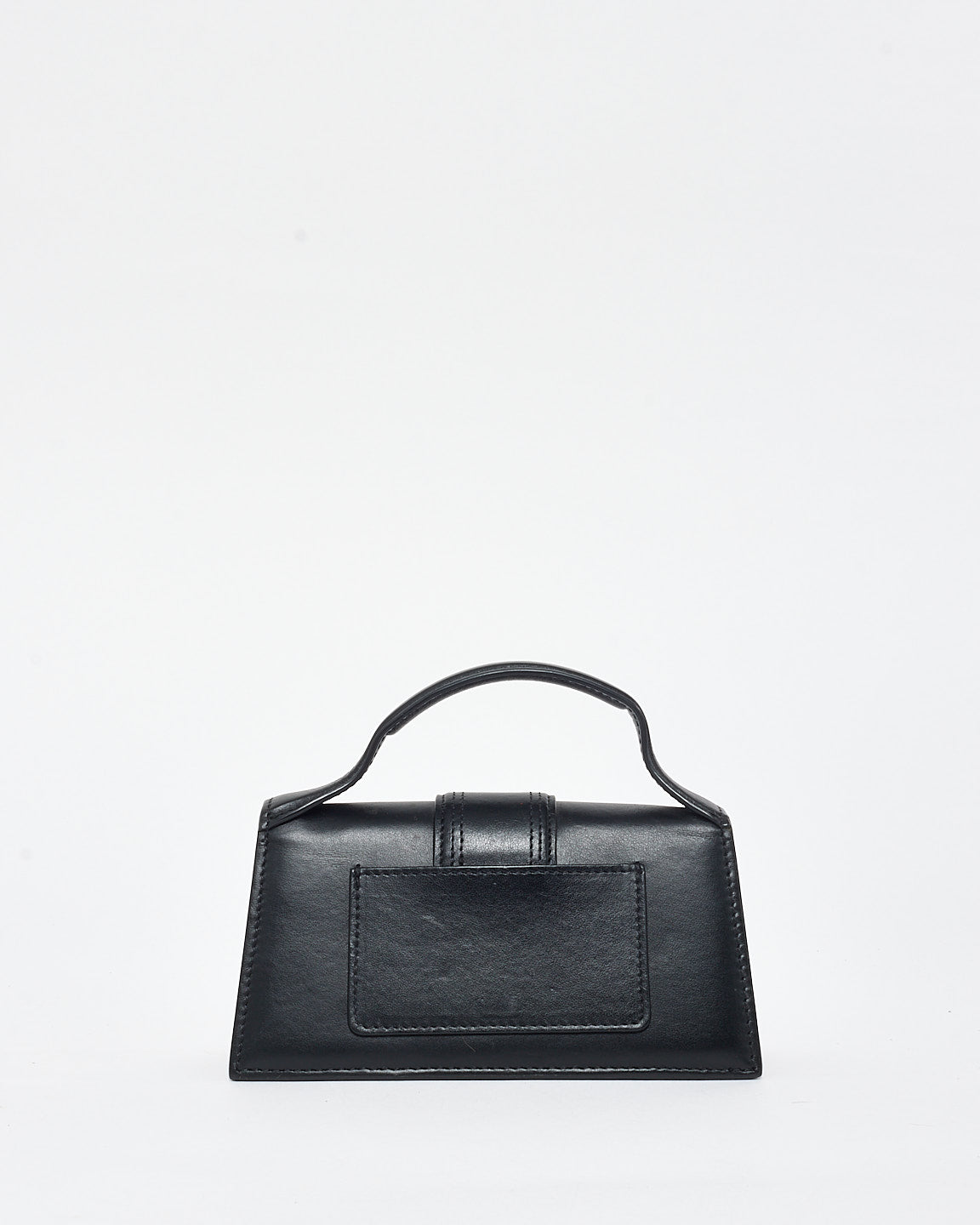 Jacquemus Black Leather Mini Le Bambino Bag