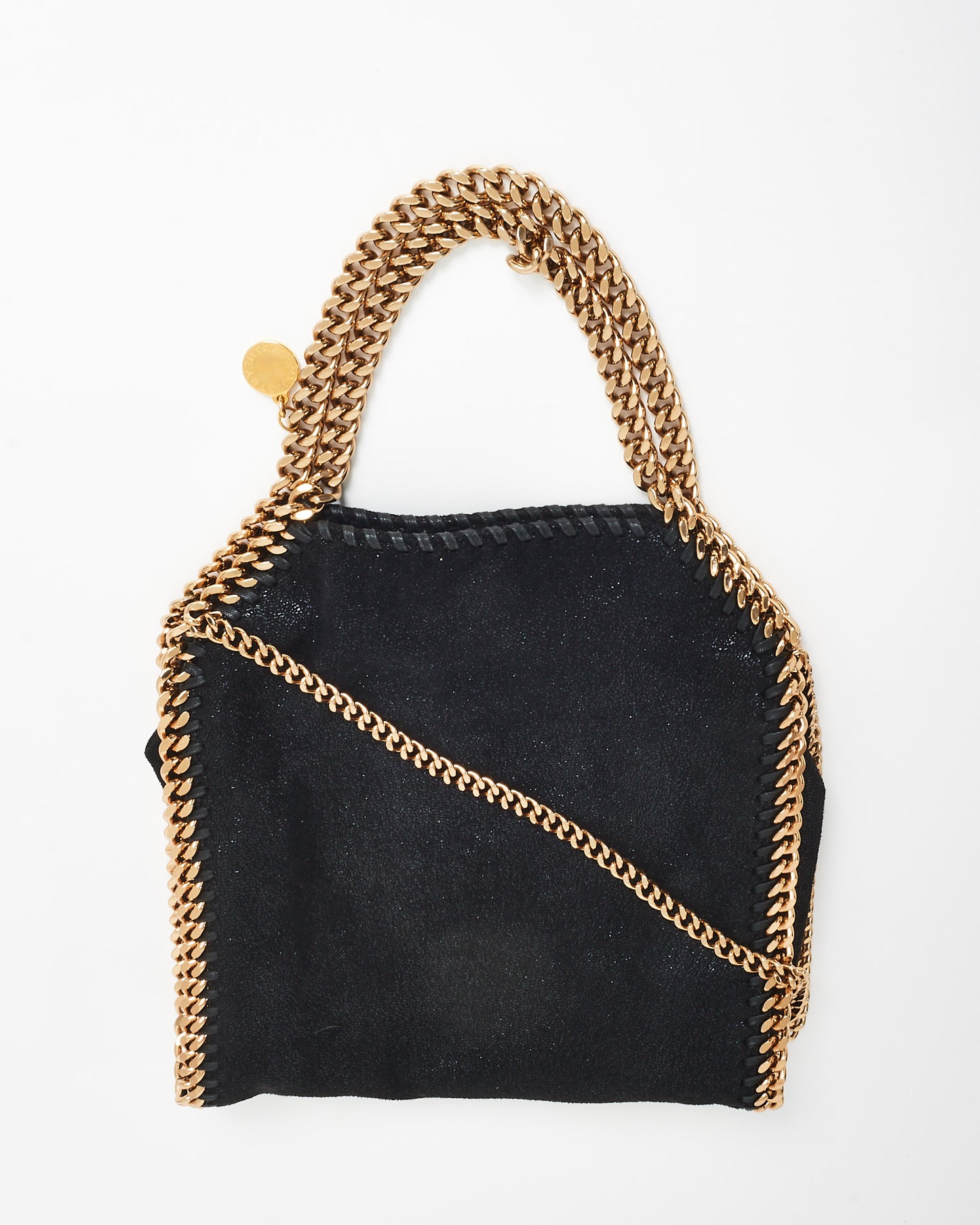 Stella McCartney Black Mini Falabella Bag GHW