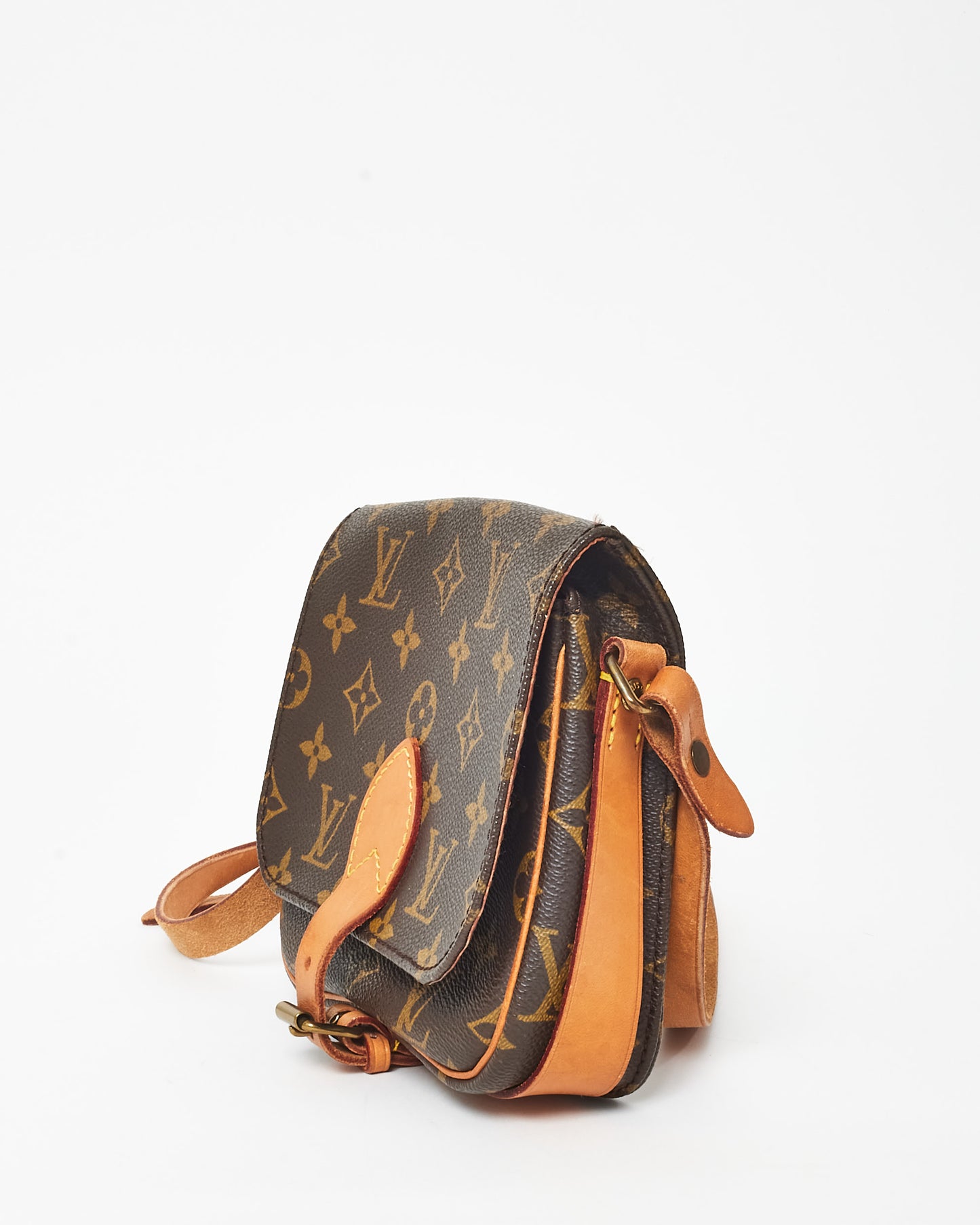 Louis Vuitton Vintage Monogram Mini Cartouchiere Crossbody Bag