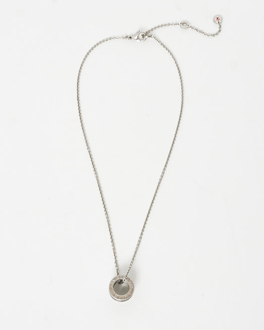 Bvlgari Silver & Black B-Zero Necklace - Save The Children Collection