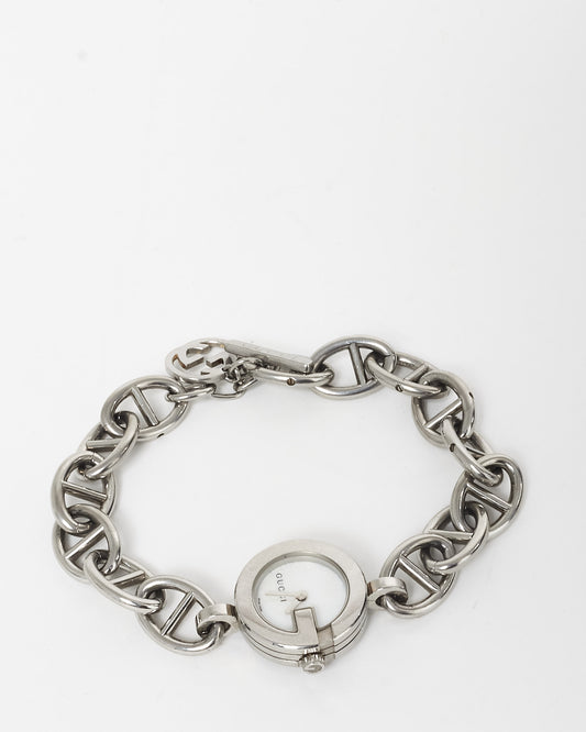 Gucci Silver Link Bracelet 20MM Watch