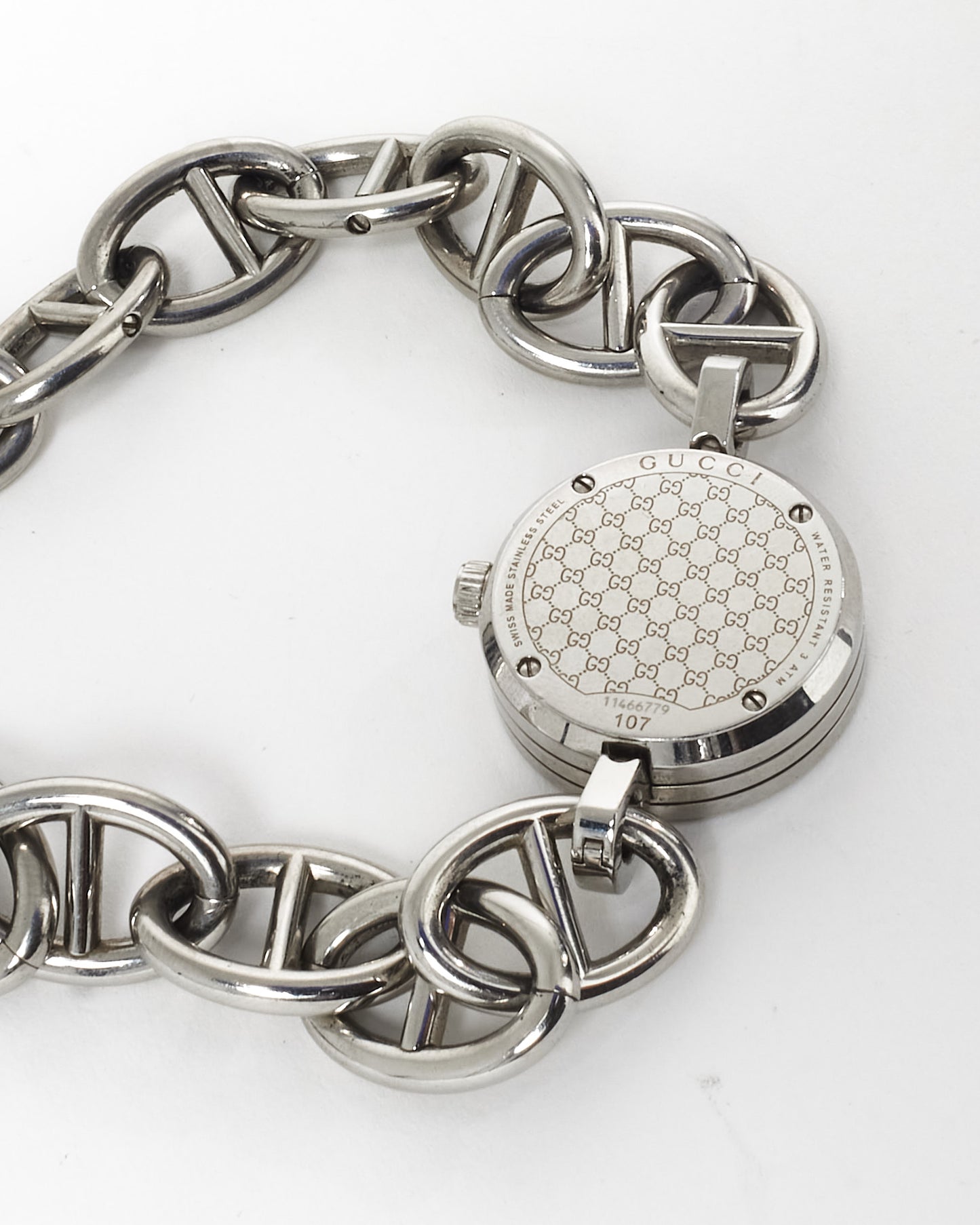 Gucci Silver Link Bracelet 20MM Watch