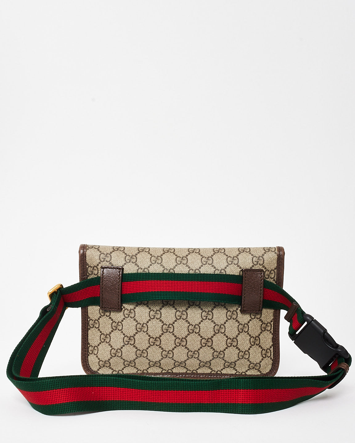 Gucci Monogram Coated Canvas GG Supreme Belt Bag