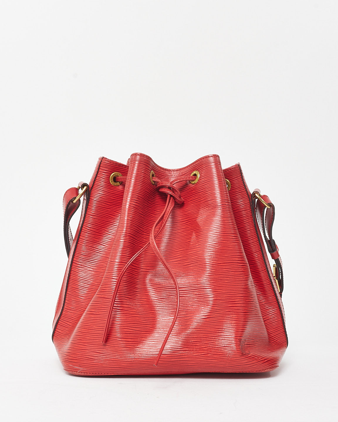 Louis Vuitton Red Epi Leather Noé Bucket Bag