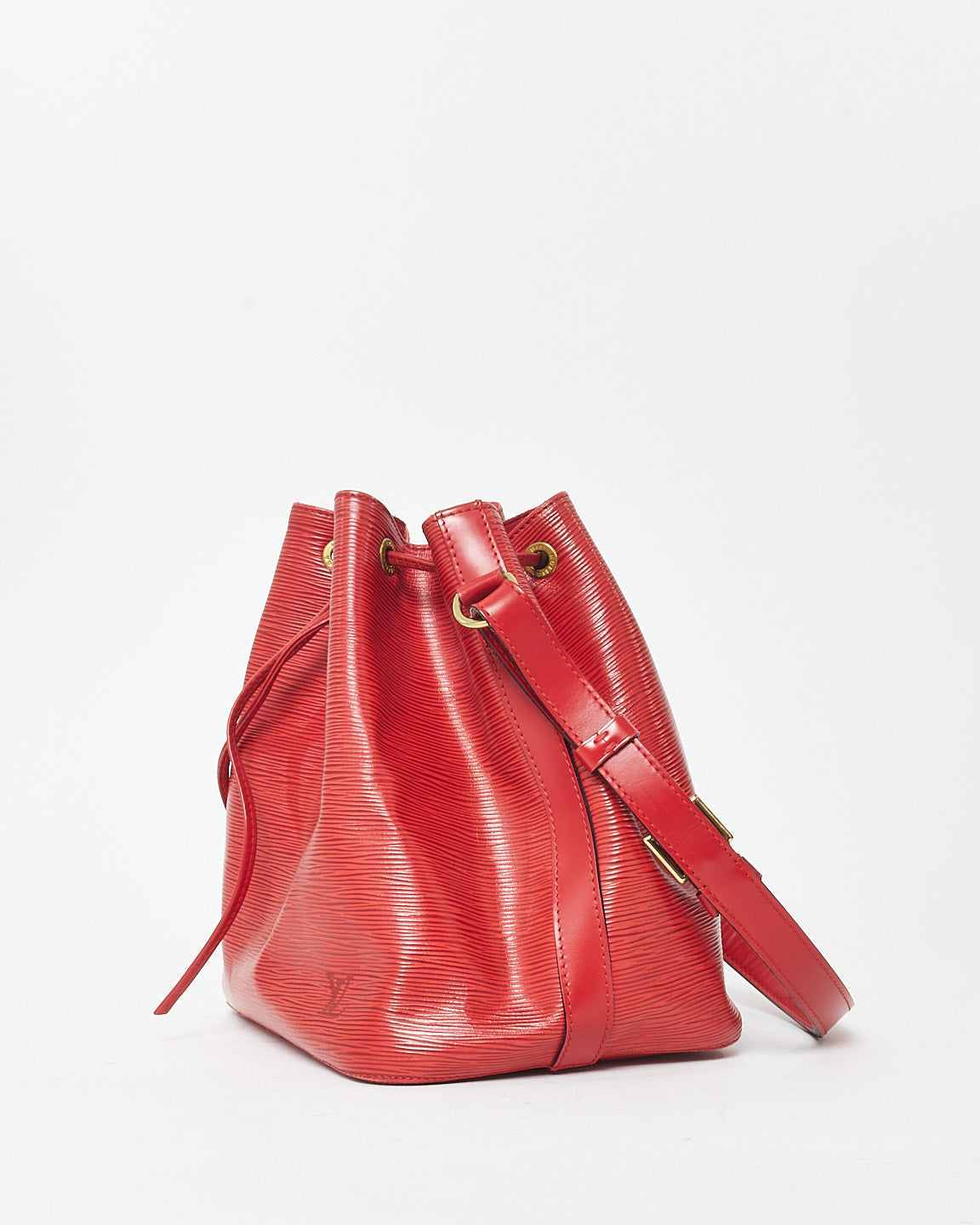 Louis Vuitton Red Epi Leather Noé Bucket Bag